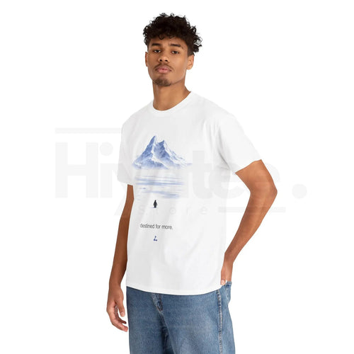 "But Why?" Penguin Mountain Meme – Destined For More Graphic Tee