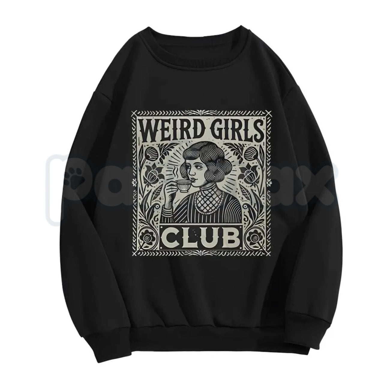 Weird Girls Club Aesthetic Tee – Whimsy Goth Celestial Hoodie & Dark Academia Sweatshirt