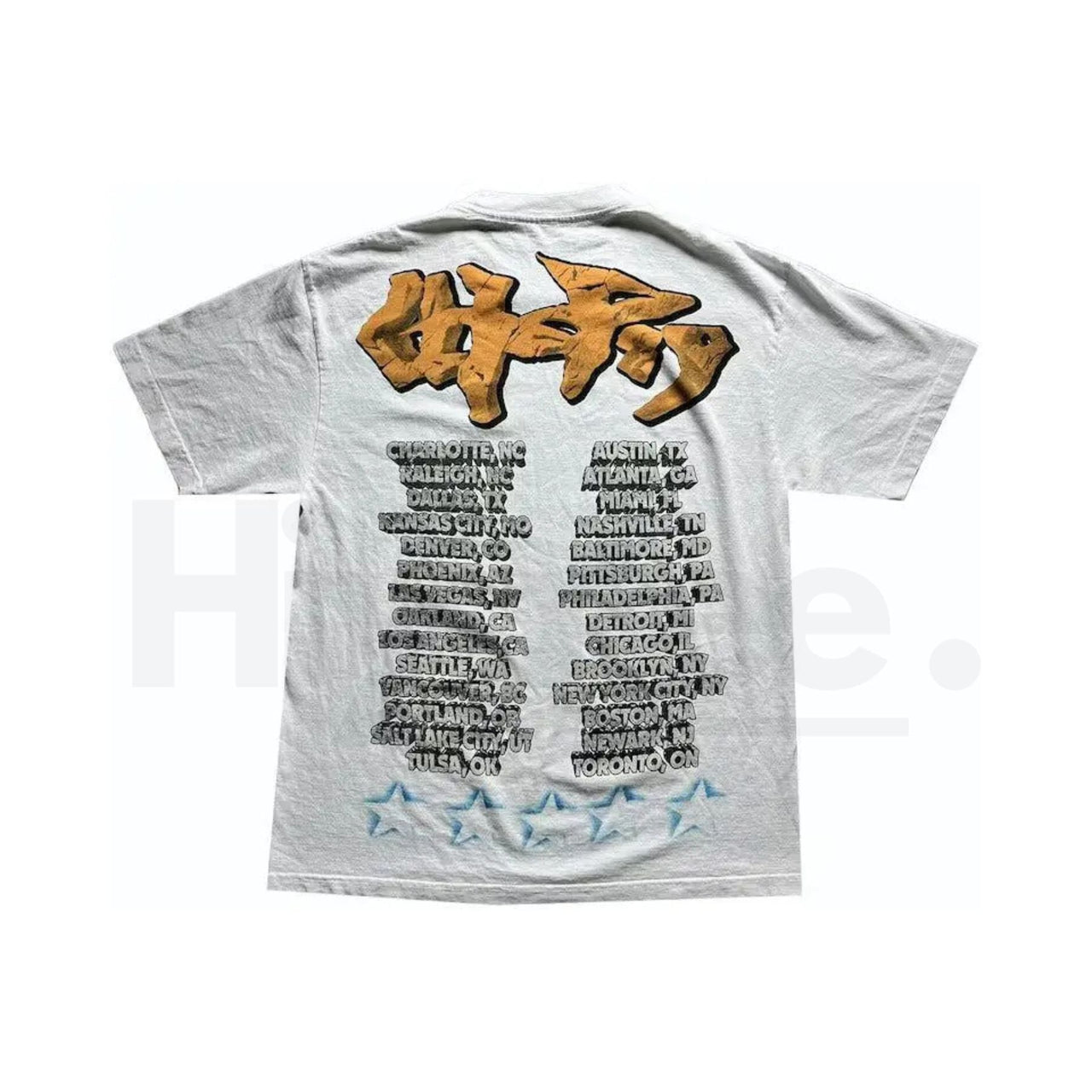 Travis Scott Utopia Tour White Skitzo Circus Maximus Tee – Premium Streetwear