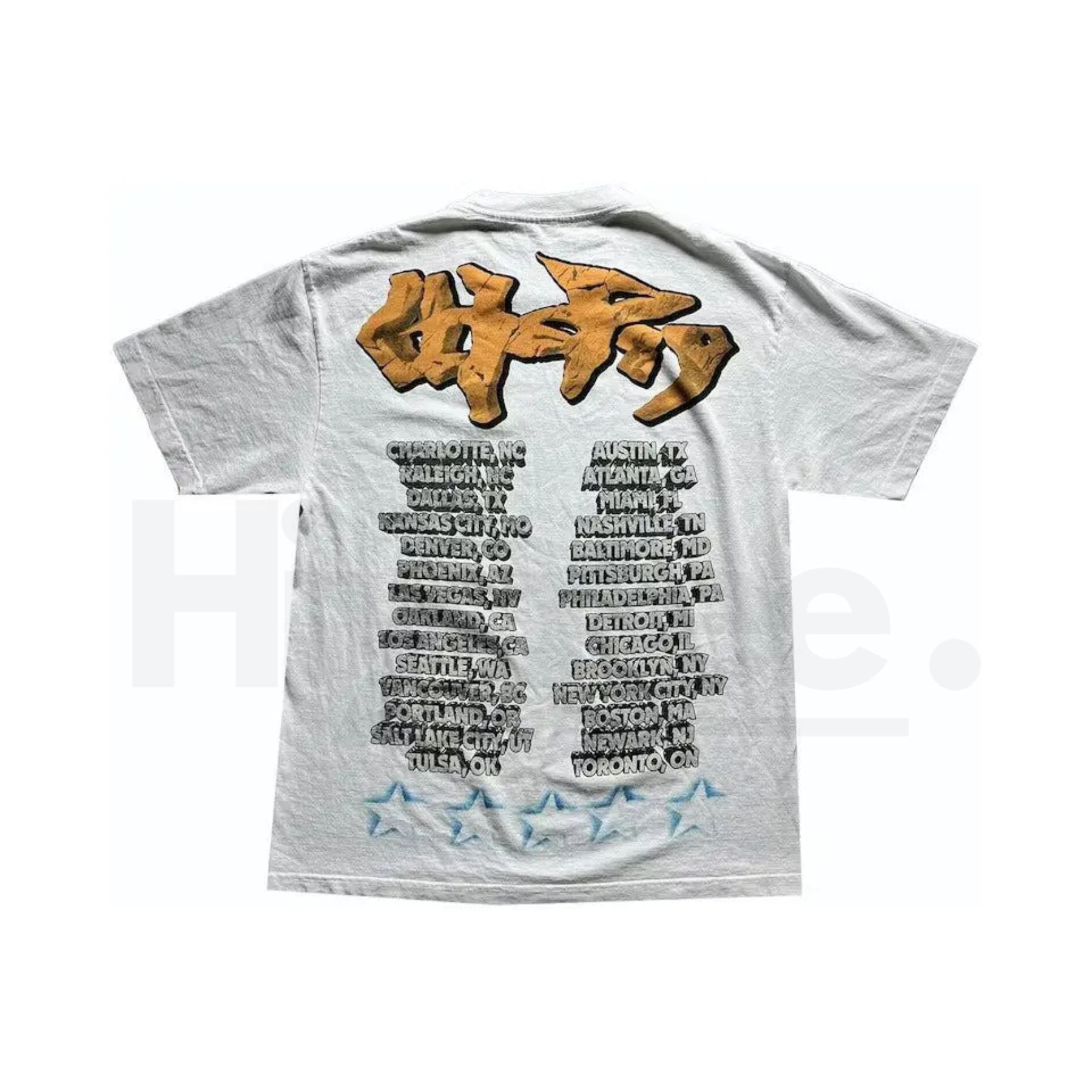 Travis Scott Utopia Tour White Skitzo Circus Maximus Tee – Premium Streetwear