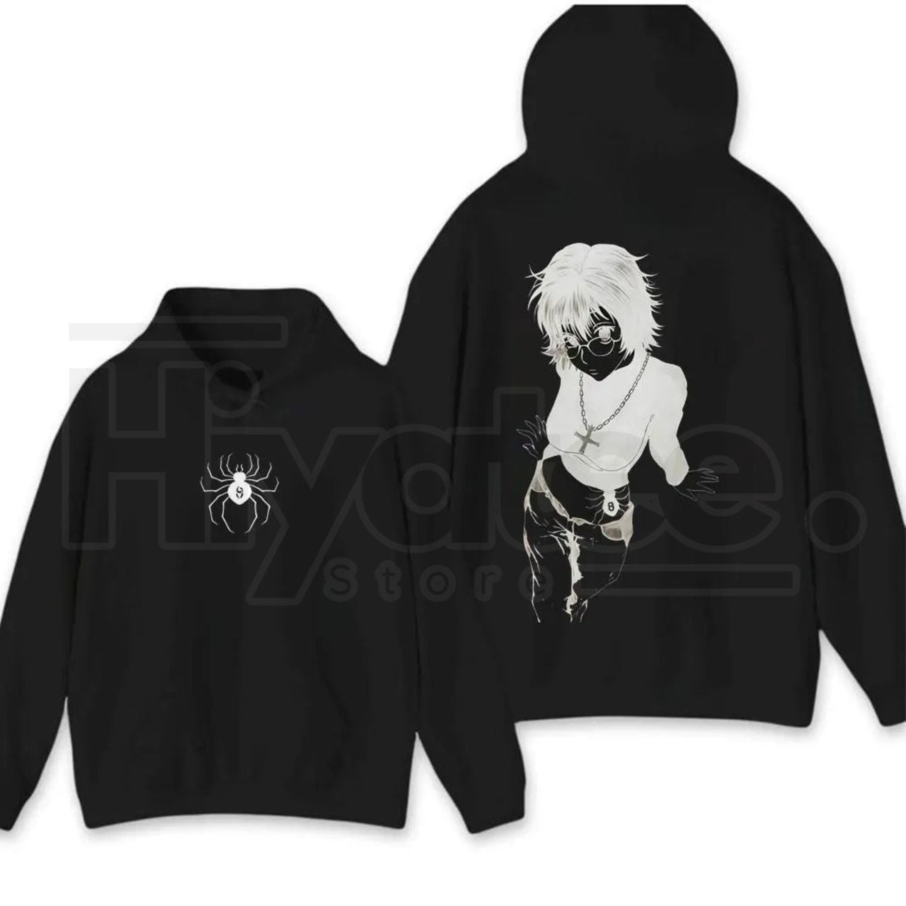 Shizuku Hunter x Hunter Vintage Double-Printed Heavyweight