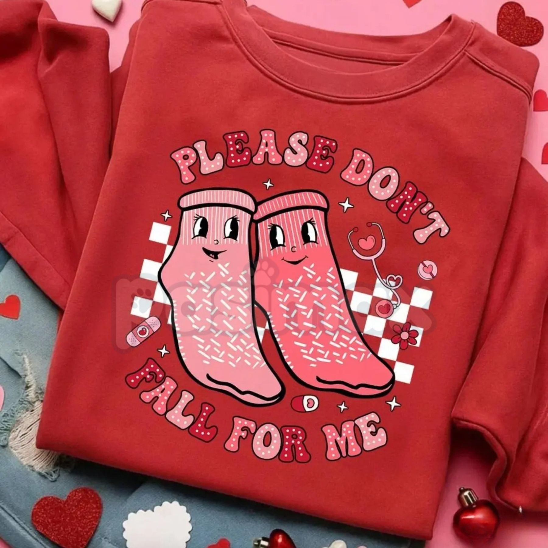 Nurse Valentine Sweatshirt | Valentine’s Day Nursing Sweater | Stethoscope Heart Crewneck | RN LPN Nursing Student Jumper | Aesthetic Medical Valentine Gift | Cute Nurse Practitioner Pullover
