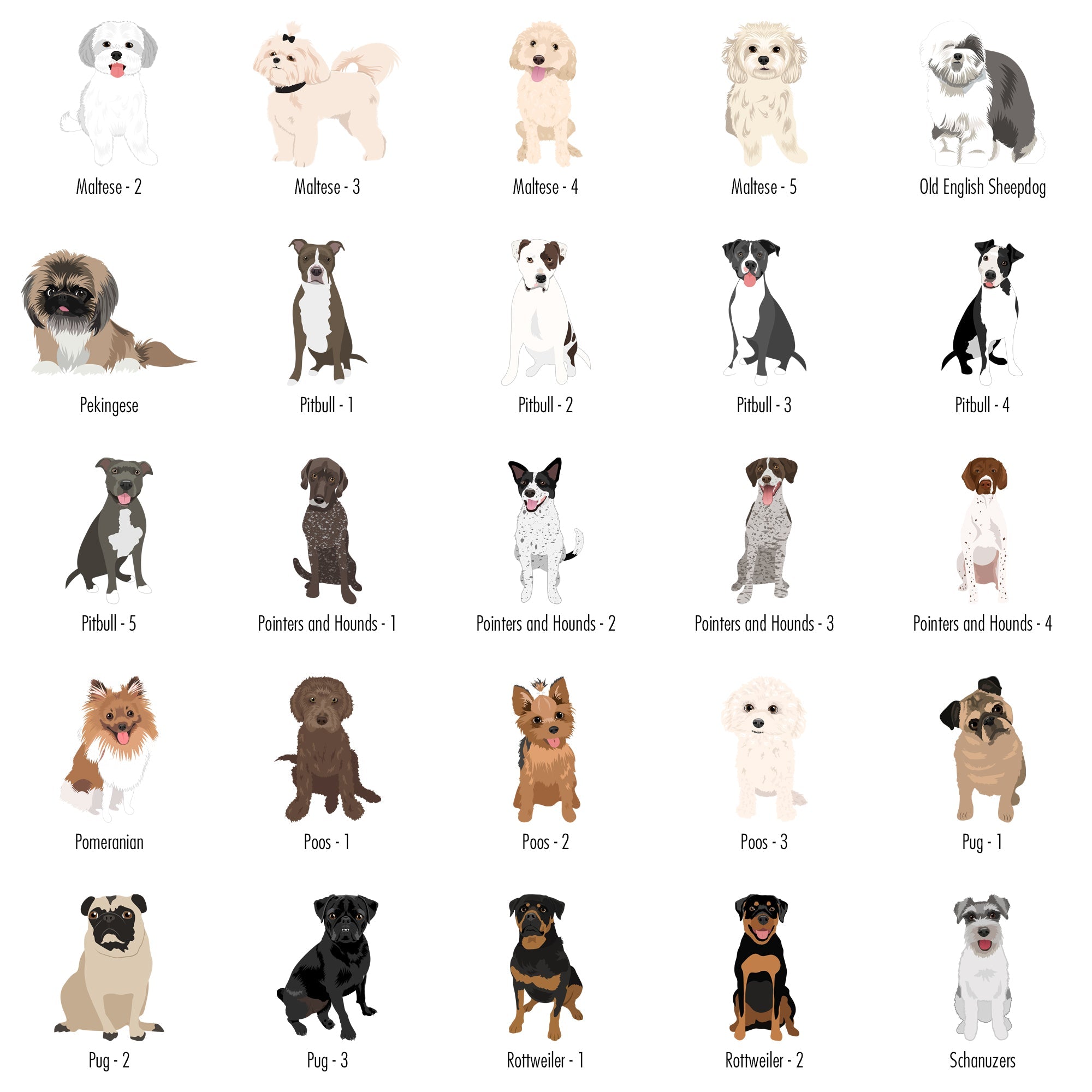 Dog Lover Pocket Breed Lover Collection Featuring Dozens Of Breeds Comfort Colors Tee