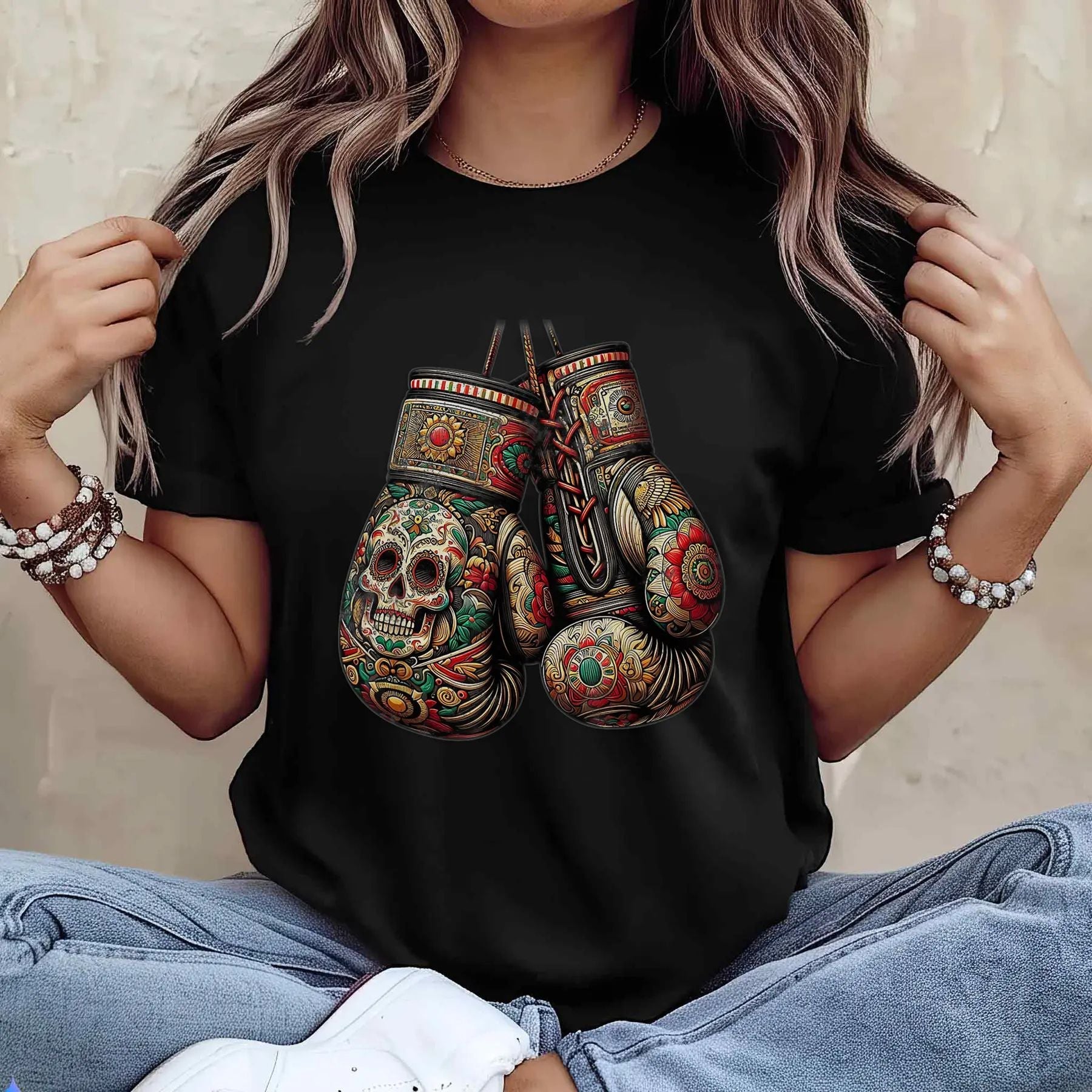 Aztec Mayan Fighter T-Shirt - Vintage Mexican Boxing Apparel, Bold Graphic Tee
