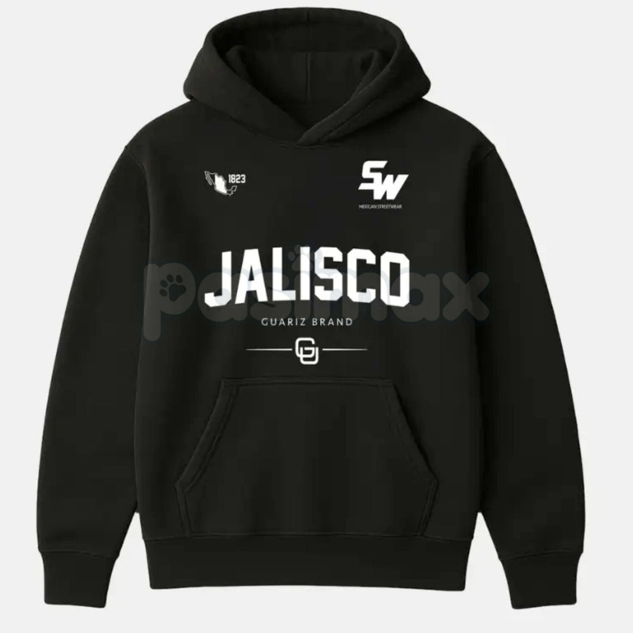 MX STREETWEAR STATE Hoodie – Custom State Pride Pullover, Mexican Culture & Streetwear Graphic Apparel, Unisex