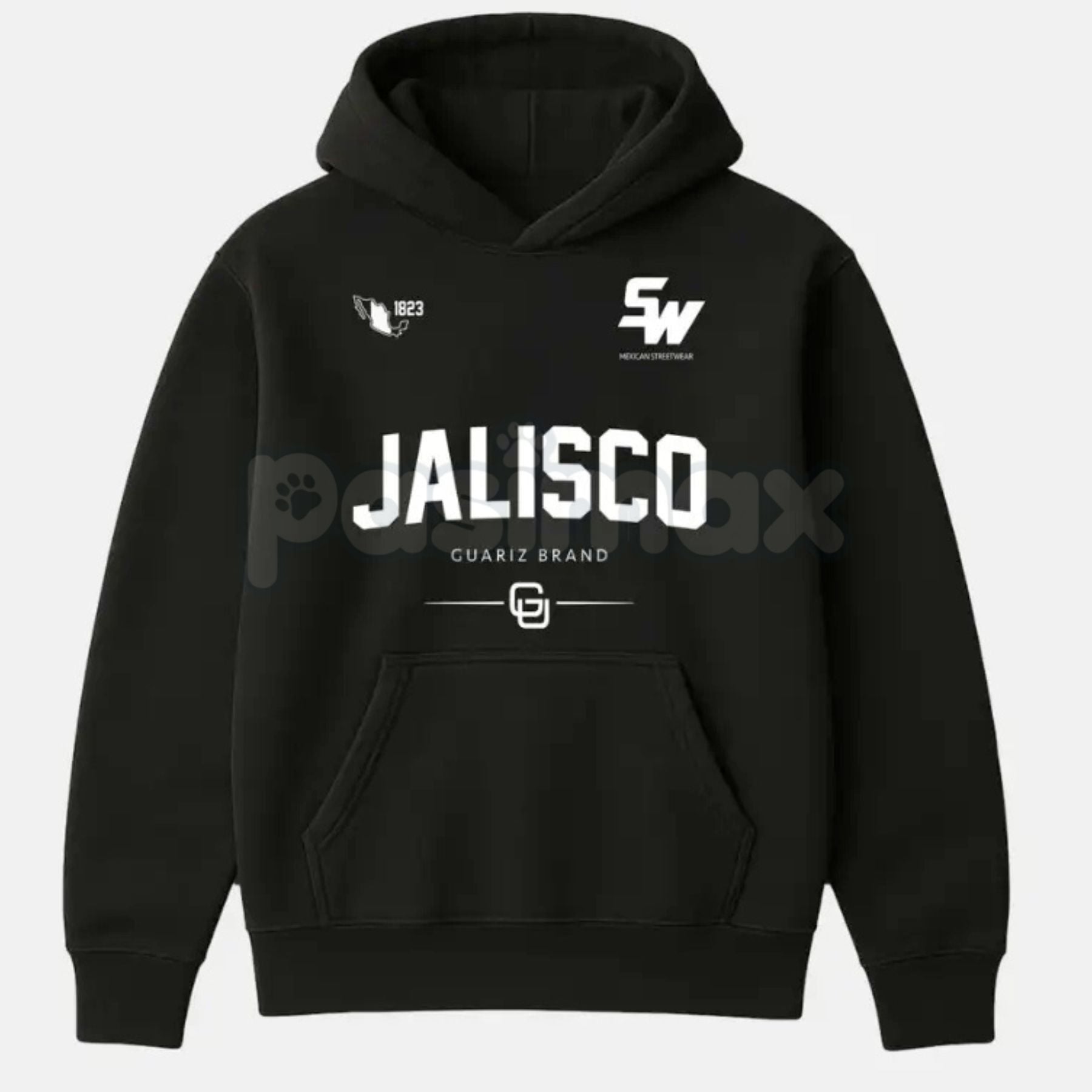 MX STREETWEAR STATE Hoodie – Custom State Pride Pullover, Mexican Culture & Streetwear Graphic Apparel, Unisex