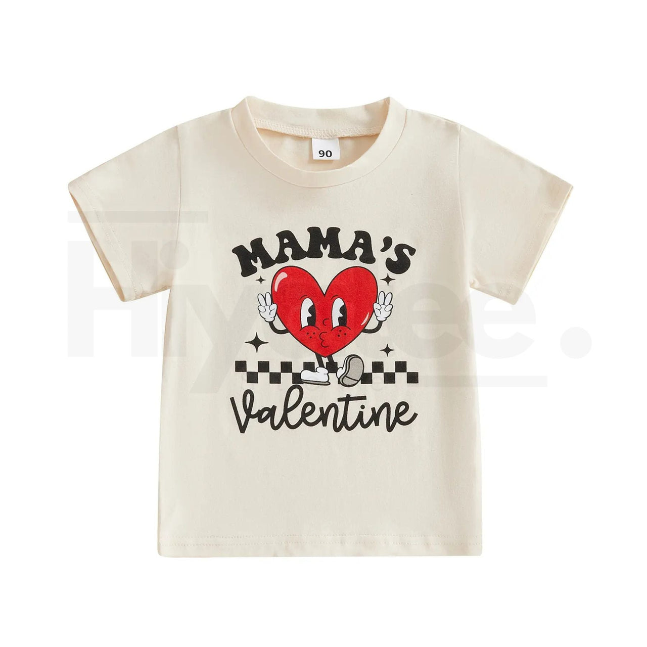 TheFound Baby & Toddler Valentine's Day Heart Graphic Tee – Sweet Letters Holiday Top