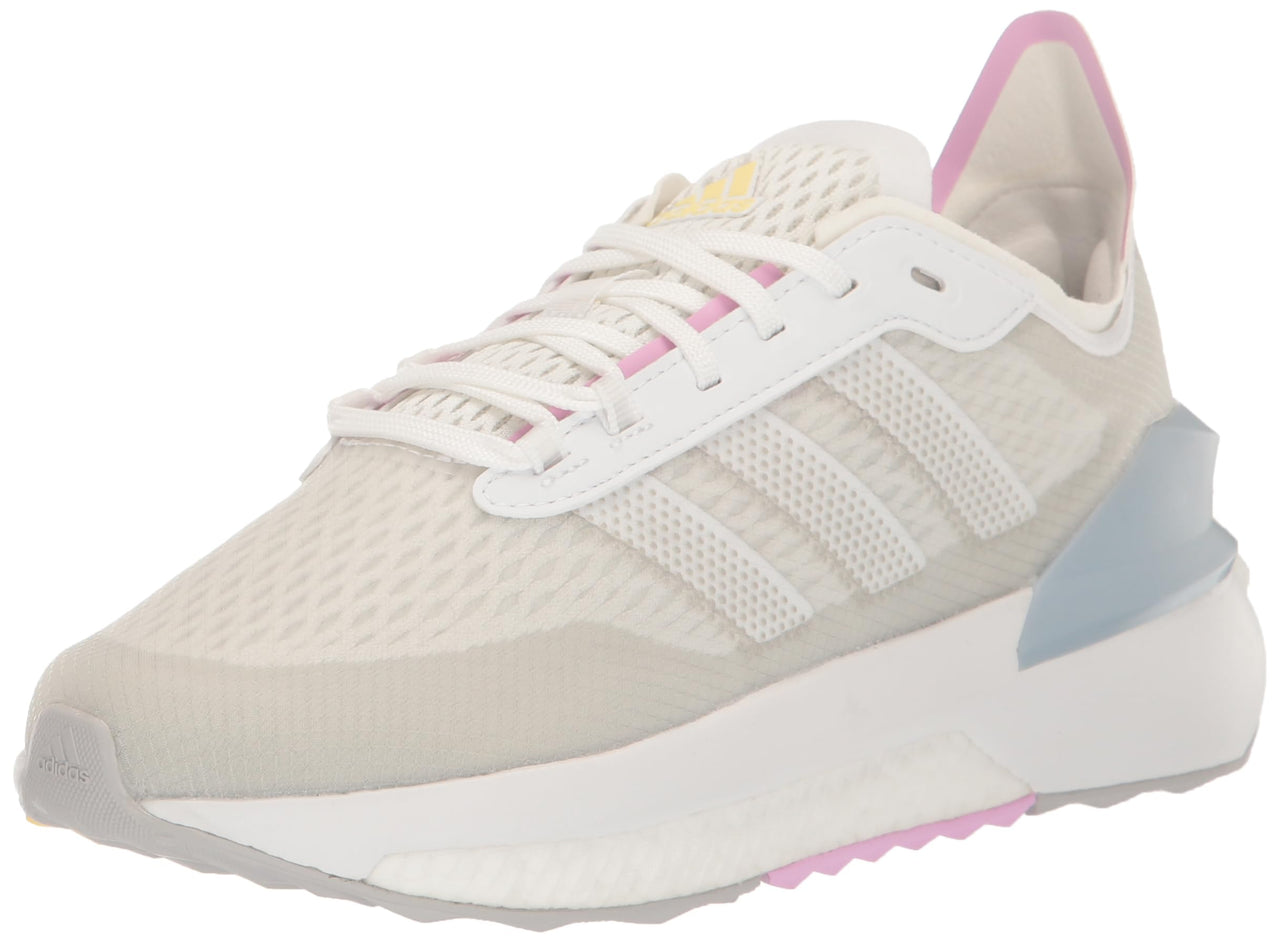 adidas Womens Avryn Sneaker White/White/Wonder Blue 6