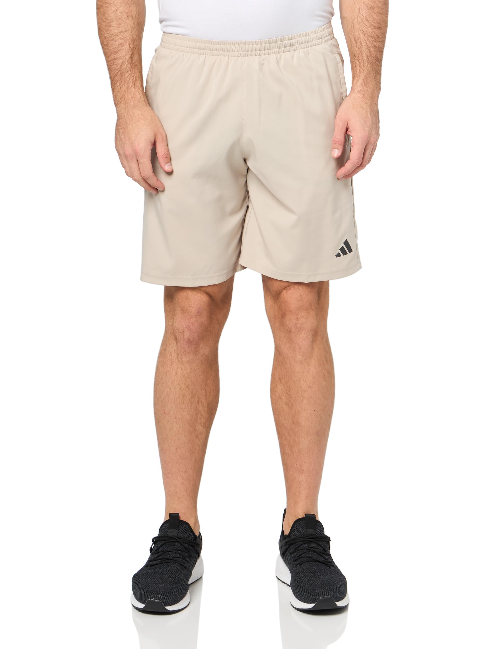 adidas Mens Own The Run Shorts Wonder Beige Small