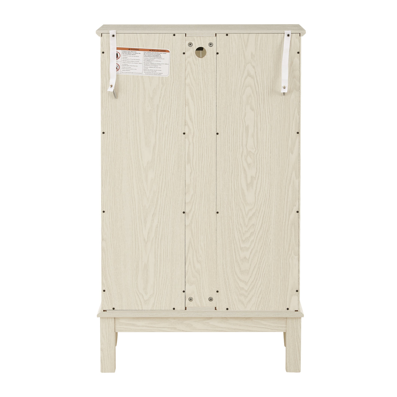 2 Doors Curio Cabinet with Tempered Glass Doors, Curio Cabinets with Mirrored Back Panel and Adjustable Shelves, Lighted Display Cabinet for Home, Office Light Bulb Included White