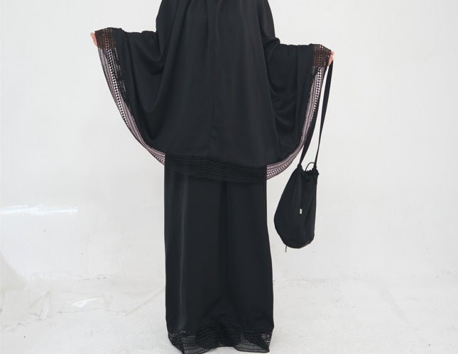 4-Piece Nida Prayer Set with Lace Trim(MK031)
