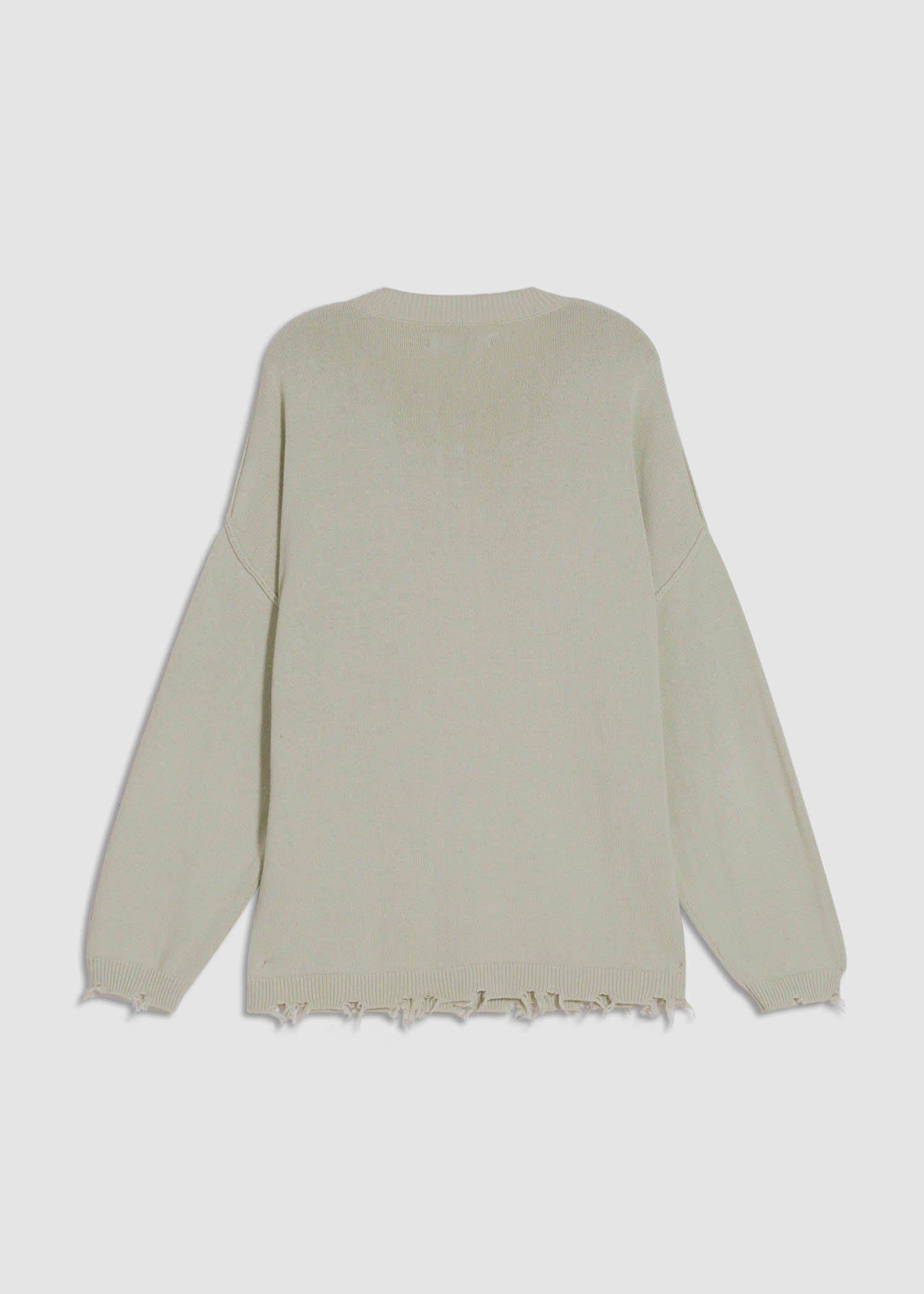 Konus Men's Oversize Sweater in Green