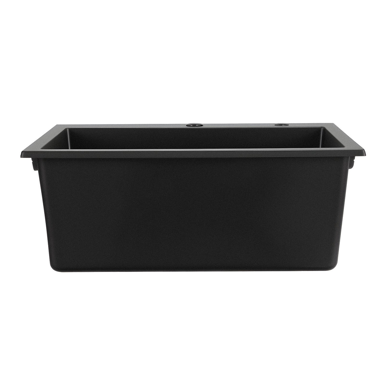25 inch Granite Kitchen Sink Top Mount Single Bowl Drop-In Basin for RV Bar