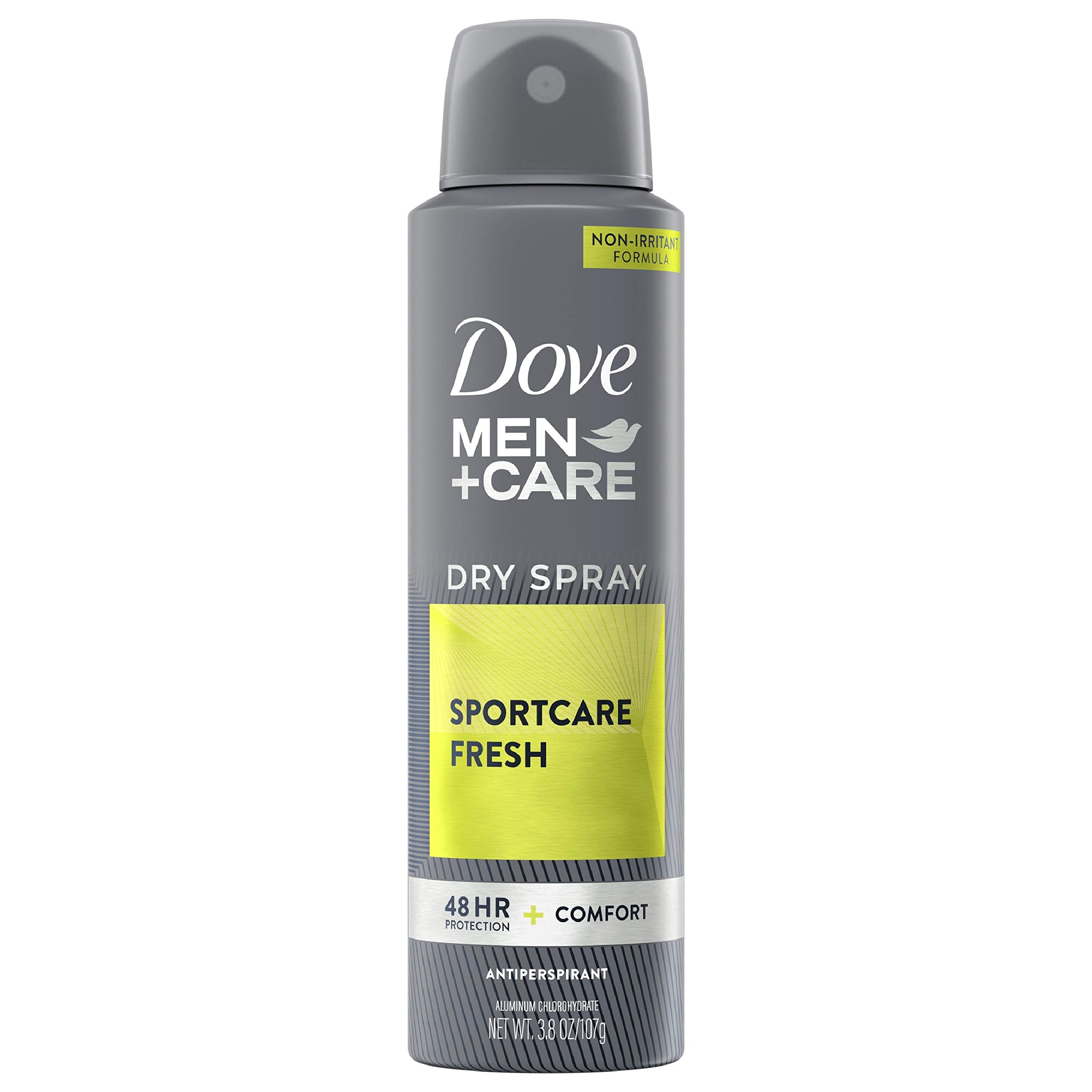 Dove Men+Care SportCare Dry Spray Antiperspirant Deodorant 48-hour sweat and odor protection Fresh Antiperspirant for men with Triple Action Moisturizer 3.8 oz