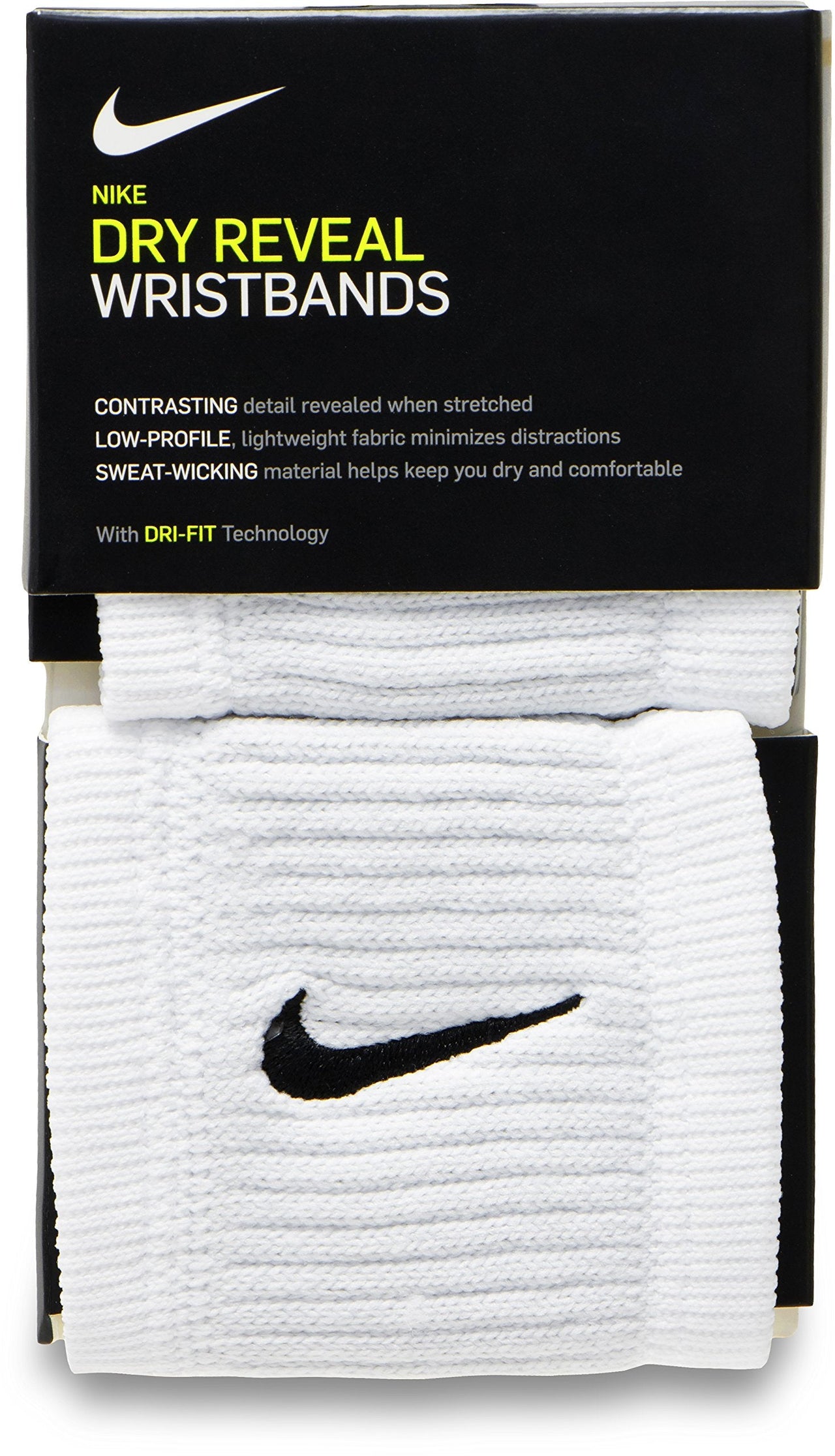 Nike Unisex Dri-Fit Reveal Sweat Bnder White/Cool Grey/Black One Size EU