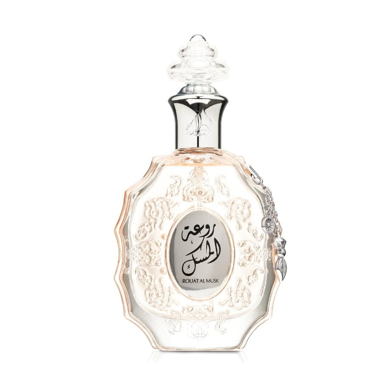 Lattafa Rouat Al Musk by Lattafa Eau De Parfum Spray (Unisex) 3.4 oz (Women)