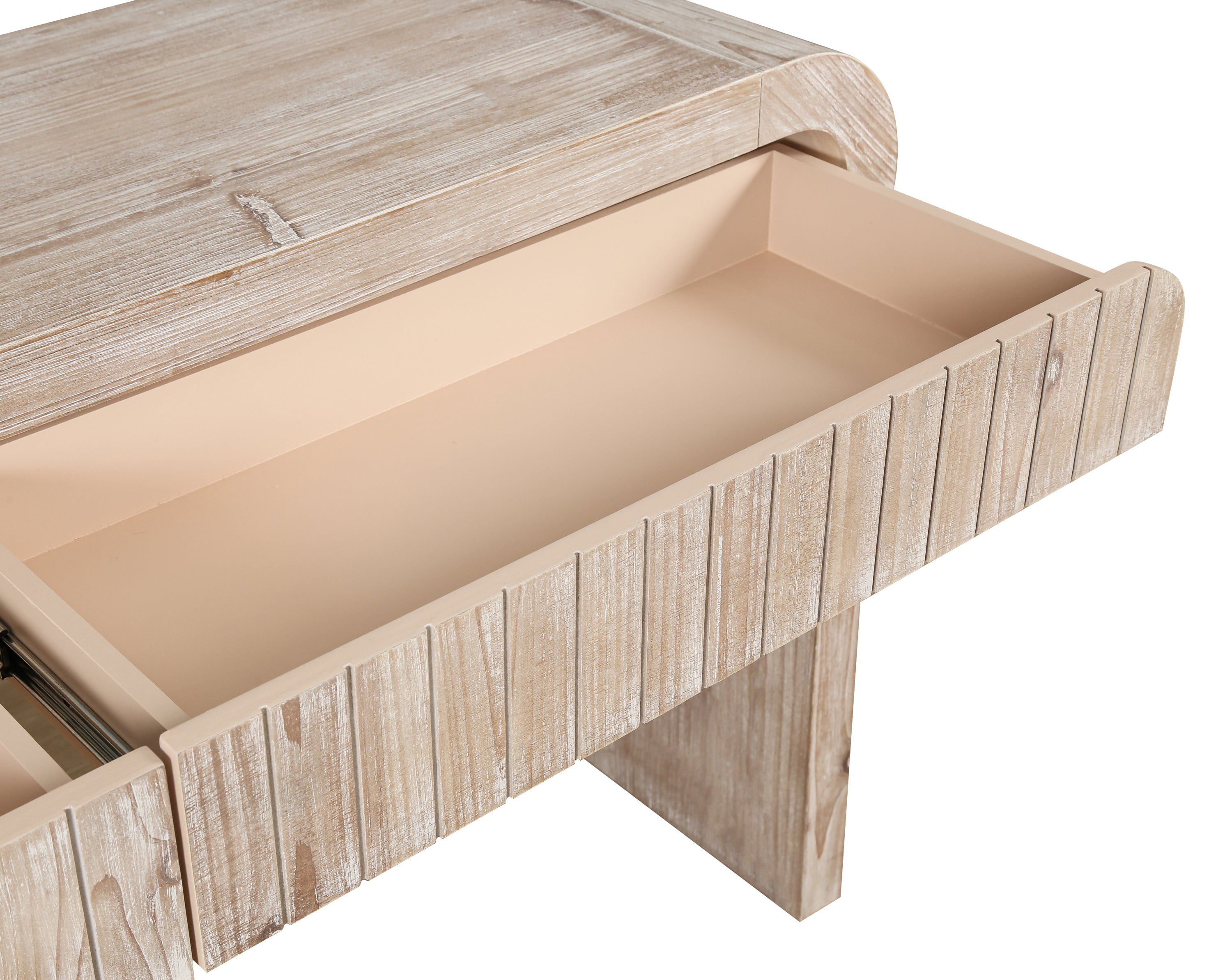 59'' Vintage Crafted Entryway Table,Two Hidden Handle Drawers,Farmhouse Console Table ,Easy Assembly,for Entrance & Dinning Room & Living Room & Hallway (Natural Wood)