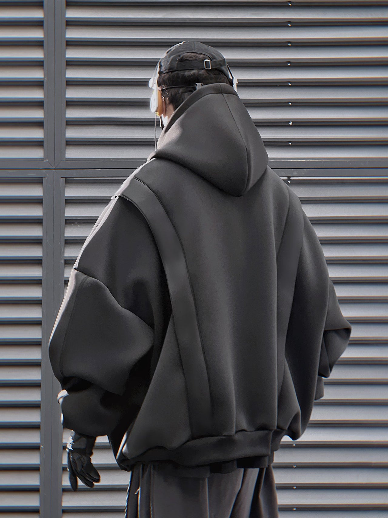 HiH50 Black Nexus Hoodie