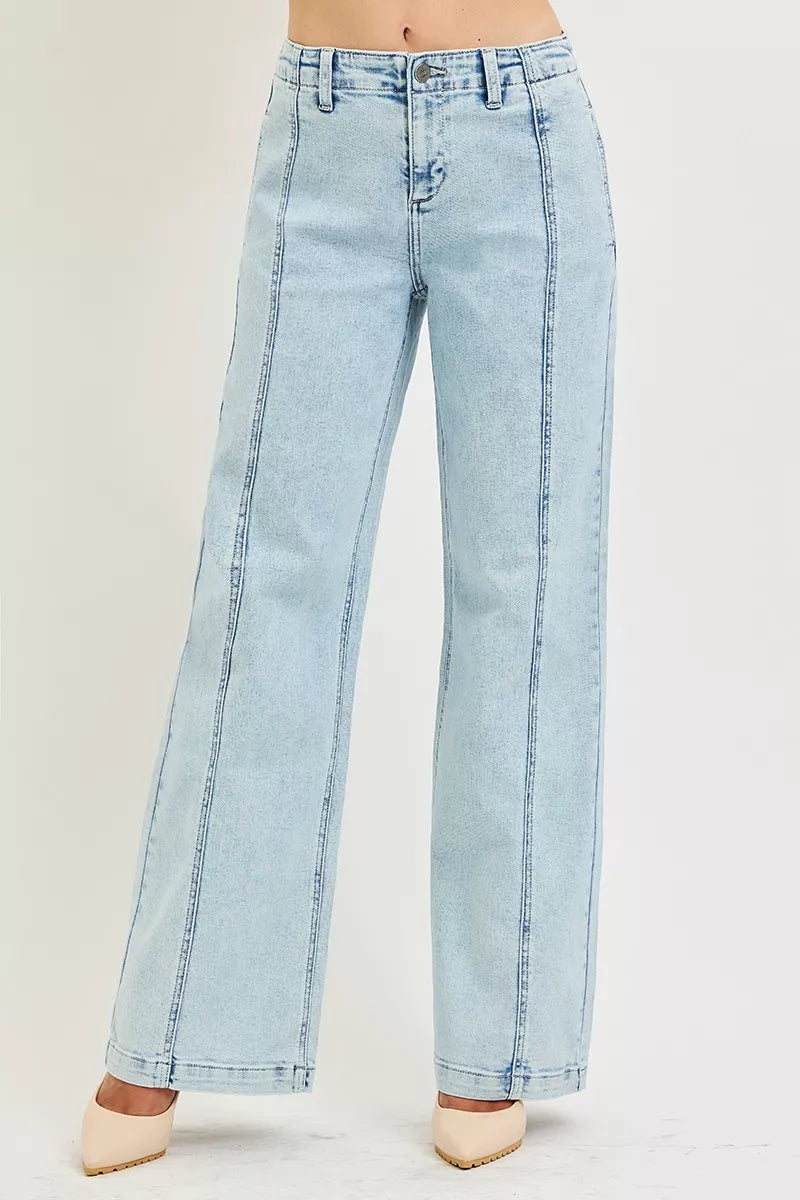 RISEN Slouchy Wide Leg Jeans