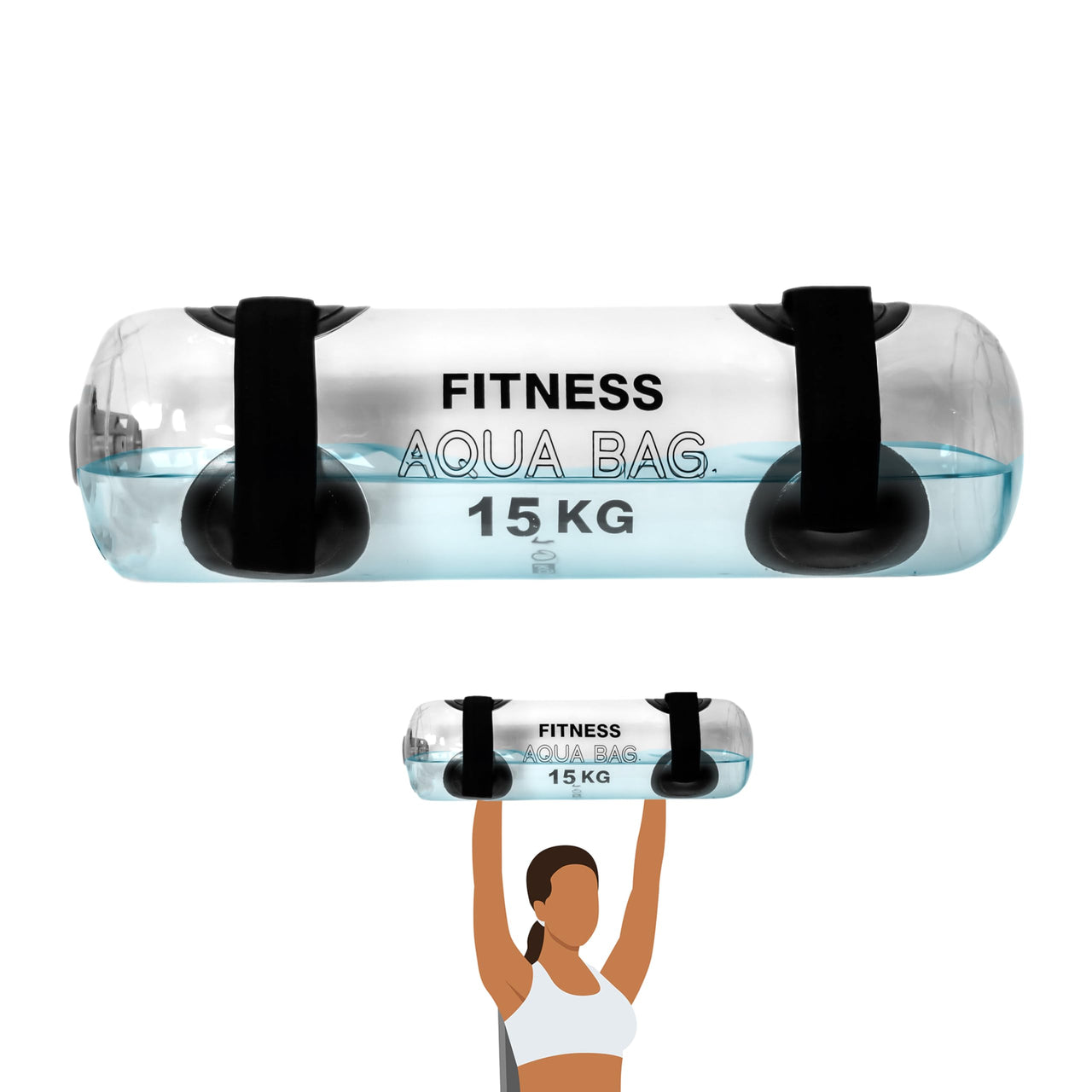 Trademark Innovations Water Weight Bags Water Workout Equipment Aqua Training Bag Weight Training Equipment Max 33lbs