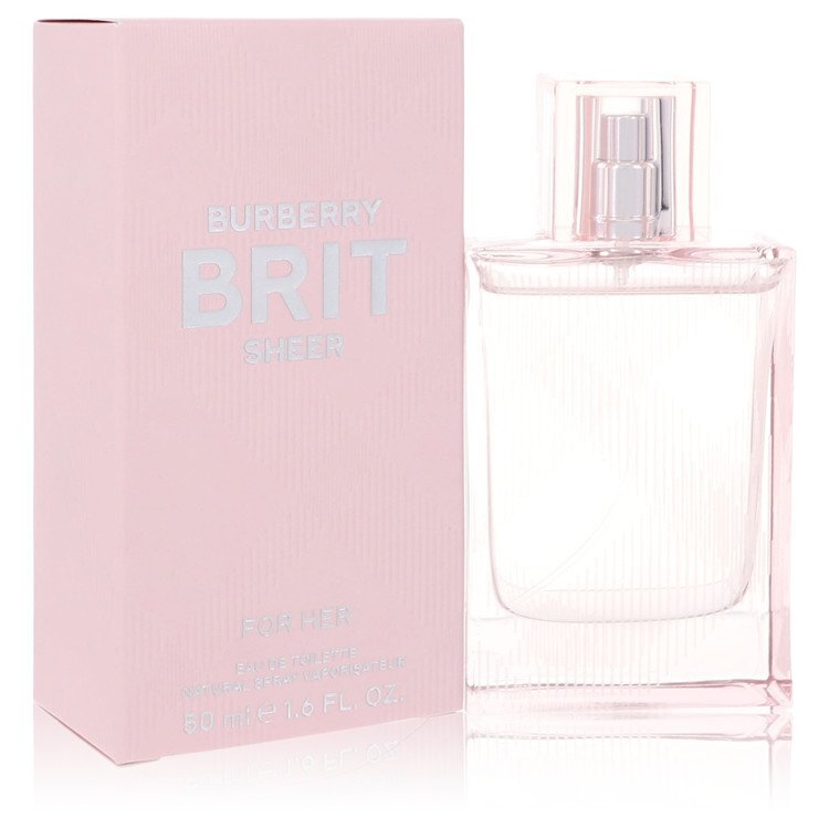 Burberry Brit Sheer Eau de Toilette Spray 1.7 oz for Women