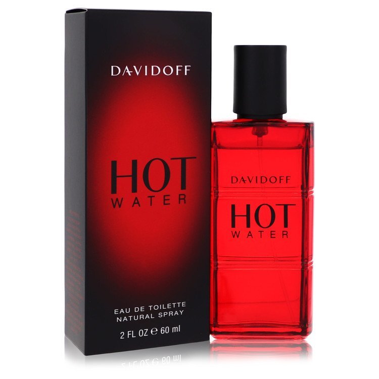 Davidoff Hot Water Eau de Toilette Spray 2 oz for Men