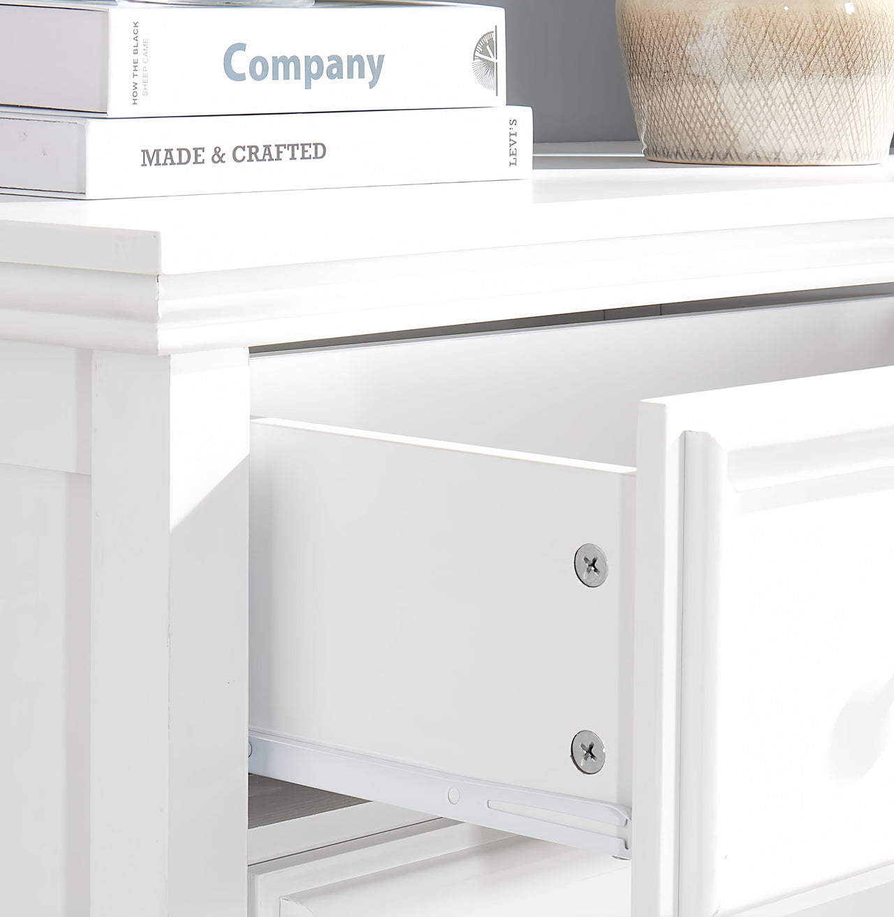 Modern 5 Drawers Dresser 5 Drawers Cabinet,Chest of Drawers Closet Organizers and Storage Clothes Storage Drawers Cabinet for Living Room, Farmhouse Dresser Organizer WHITE