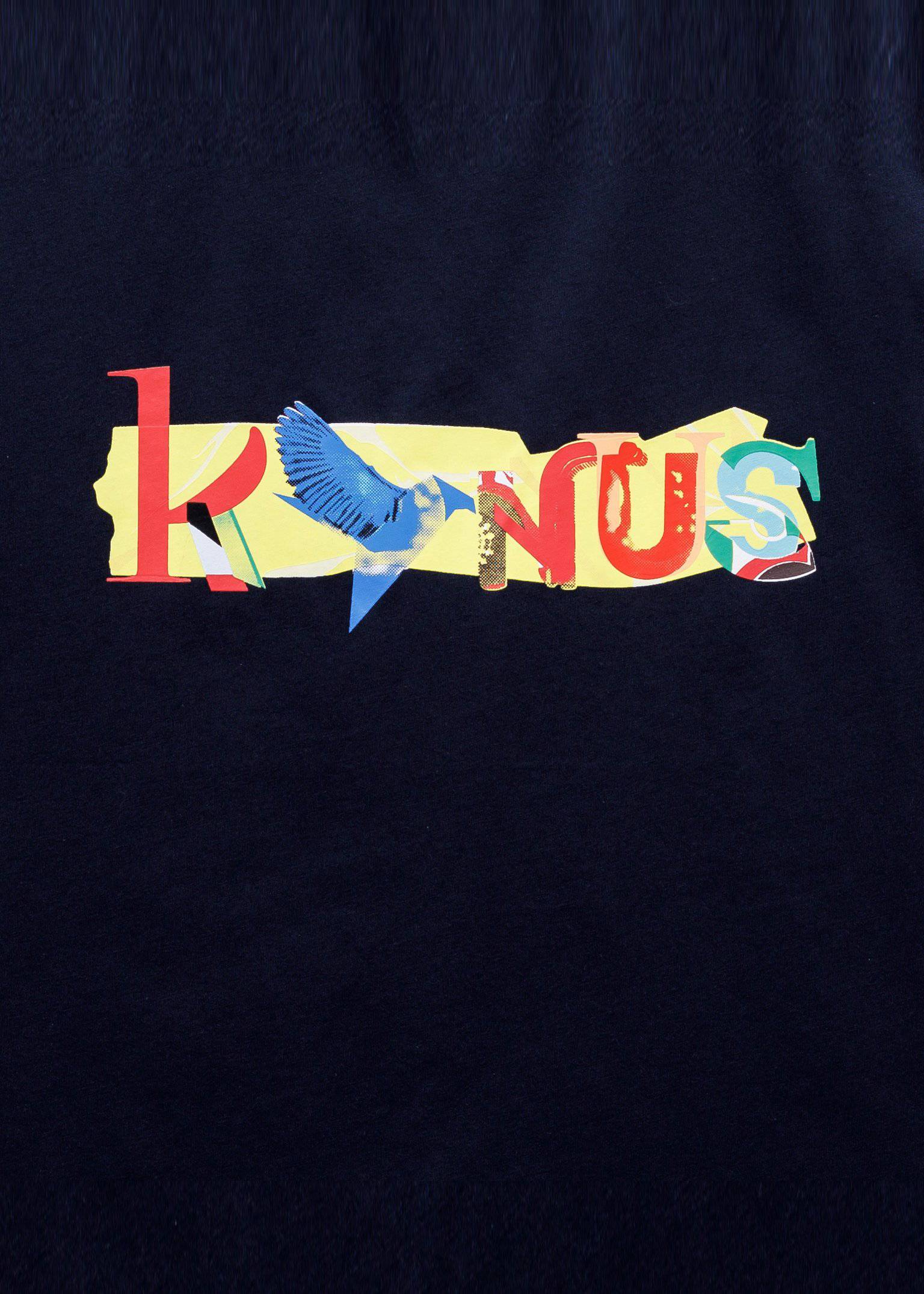 Konus Men's Graphic Tee in Navy