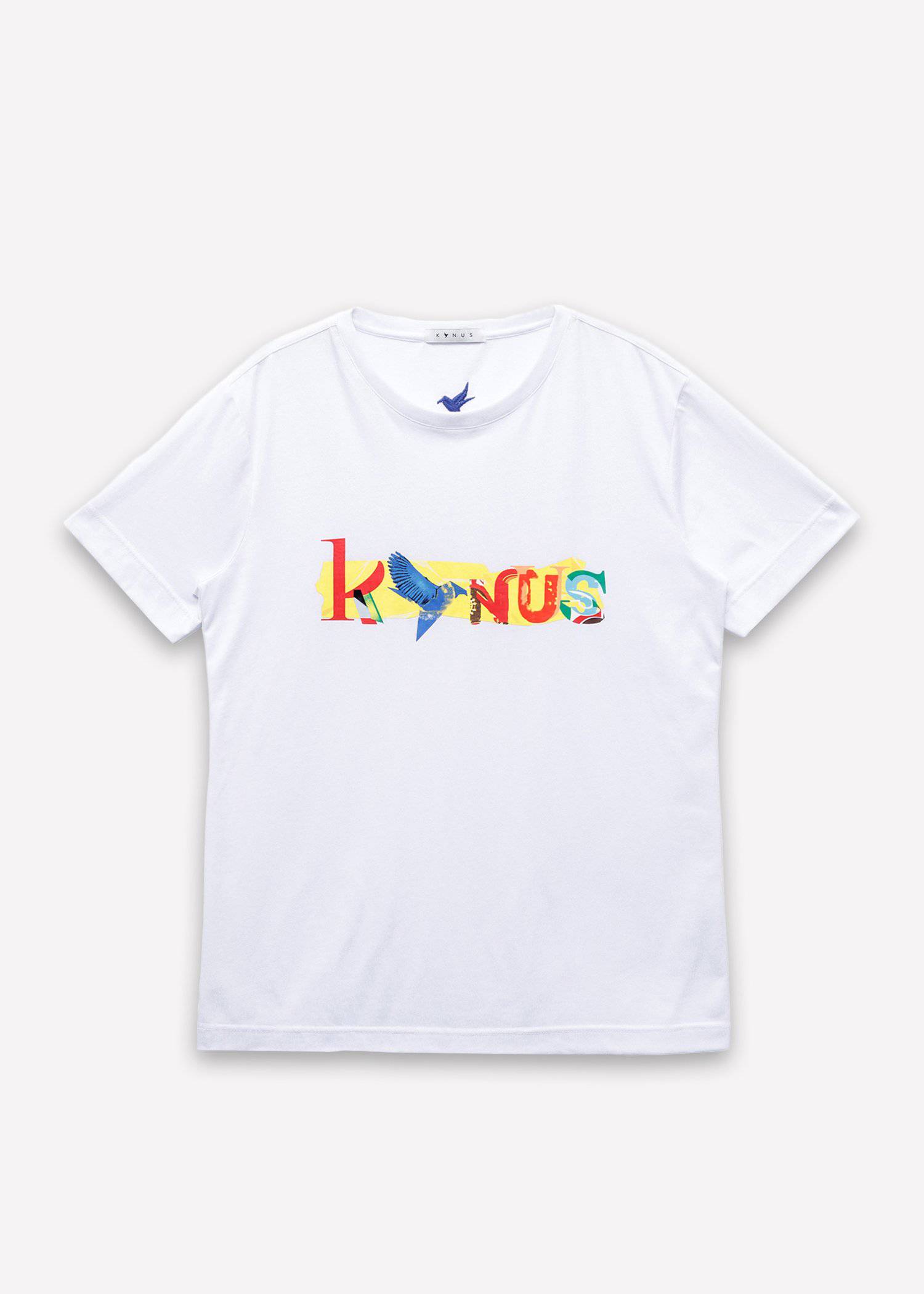 Konus Men's  Graphic Tee in White