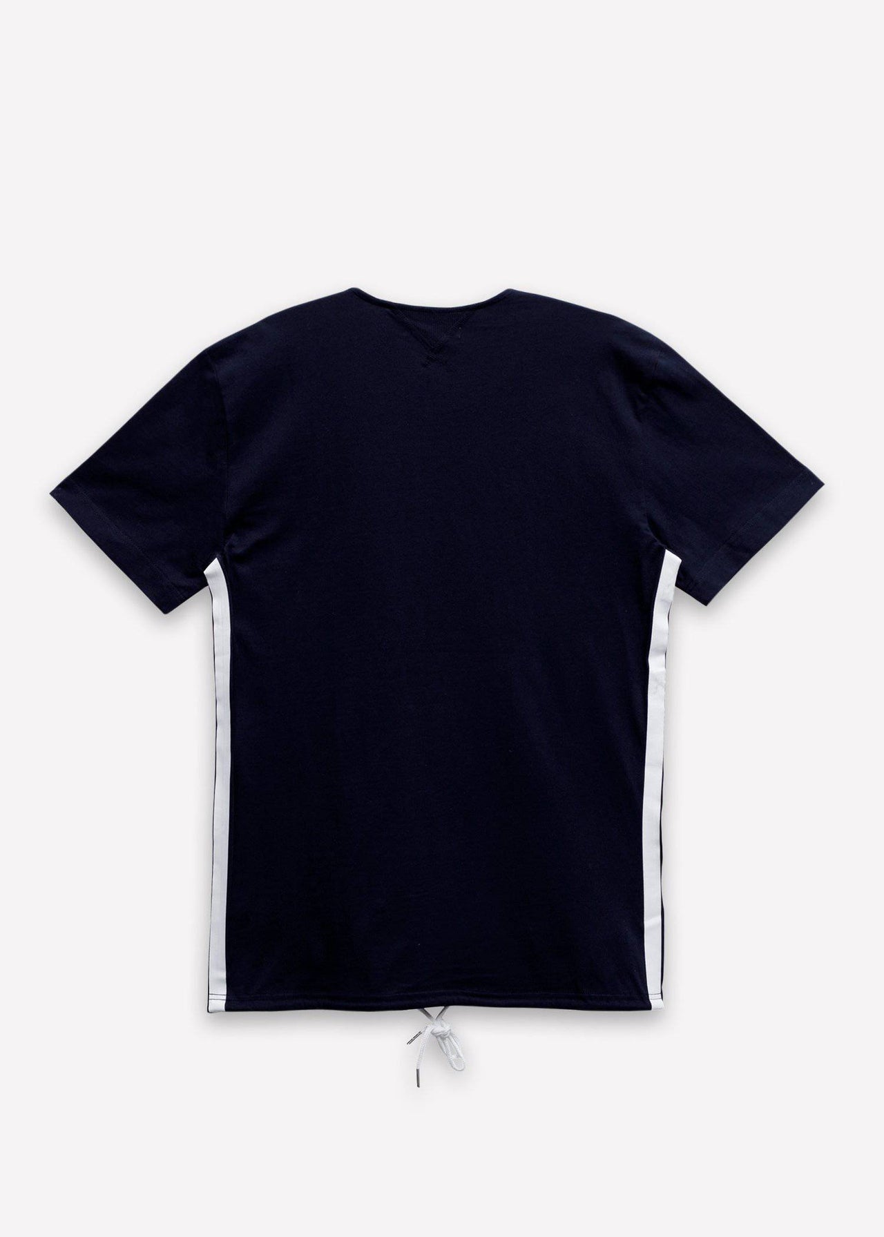 Men's Side Seam Tape Short Sleeve Tee in Navy