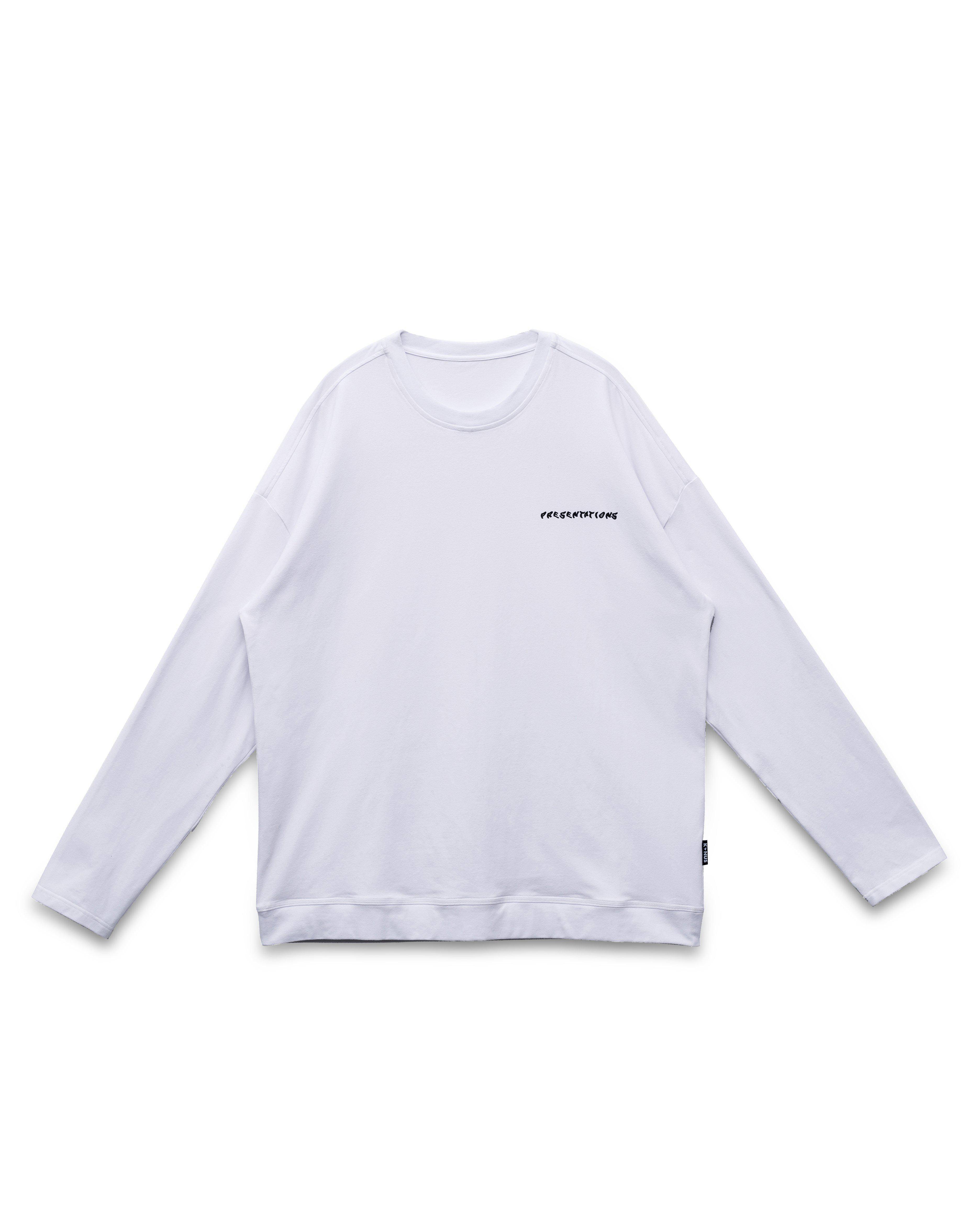 Konus Men's Long Sleeve Tee in White