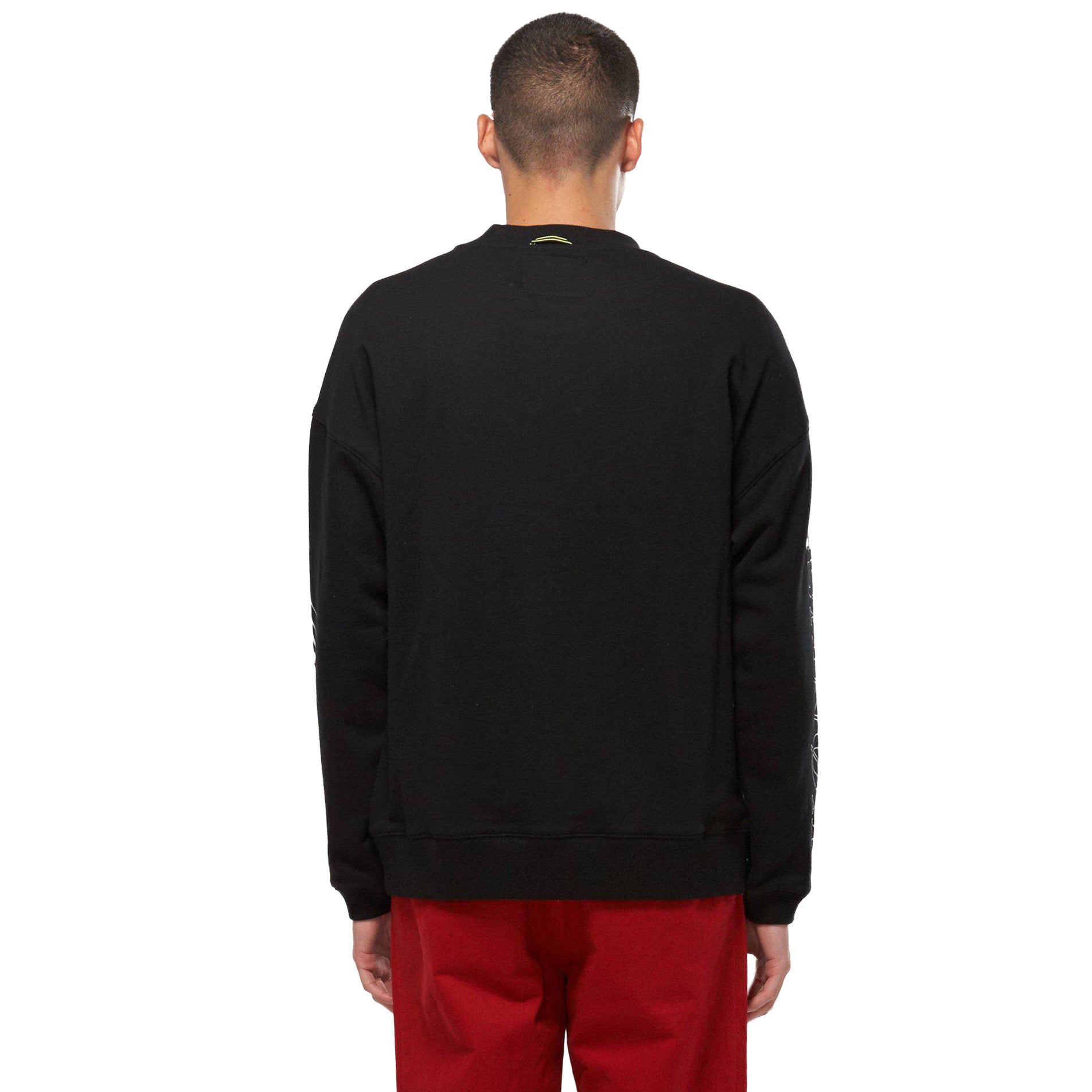 Konus Men's Oversize Sweatshirt In Black