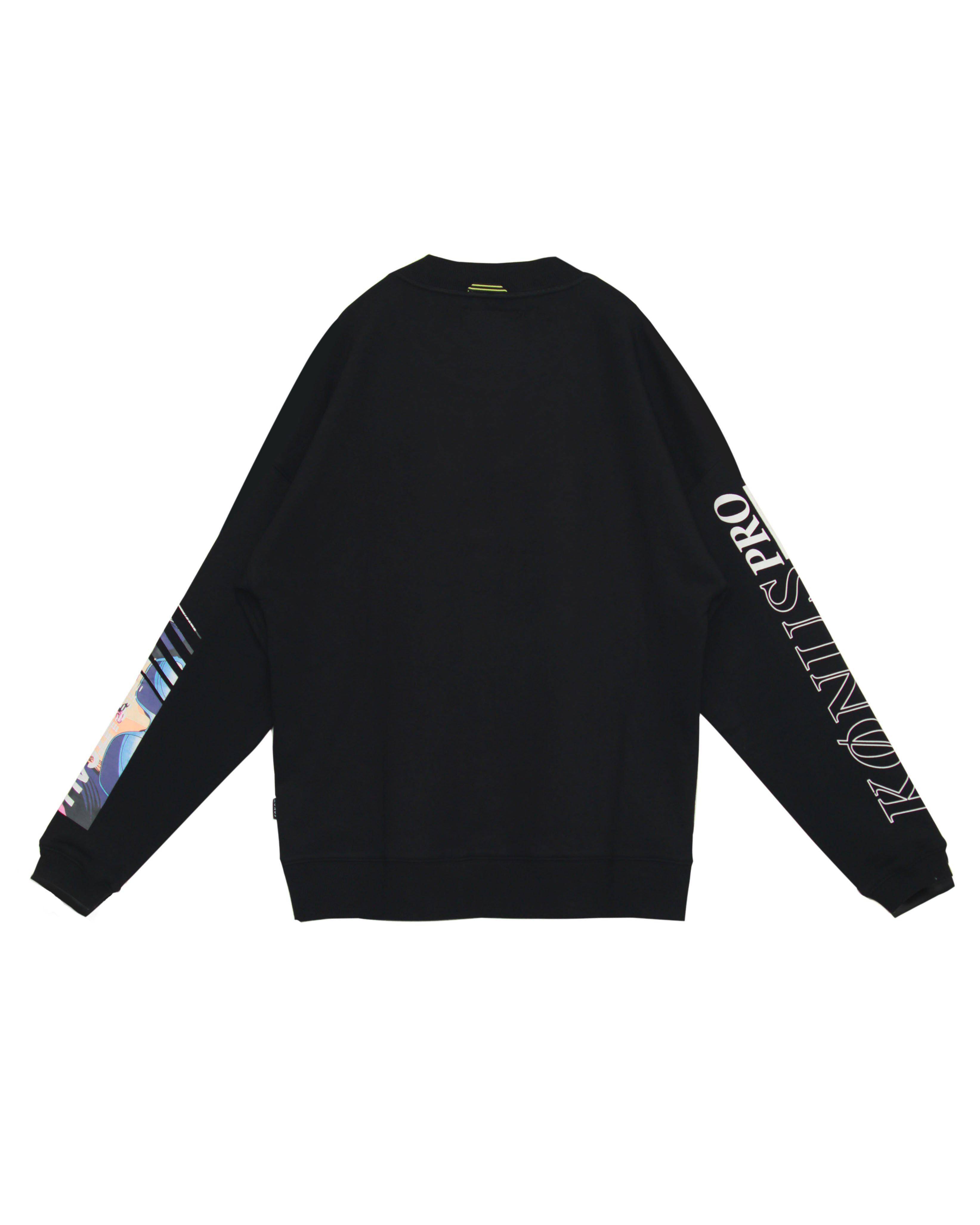 Konus Men's Oversize Sweatshirt In Black