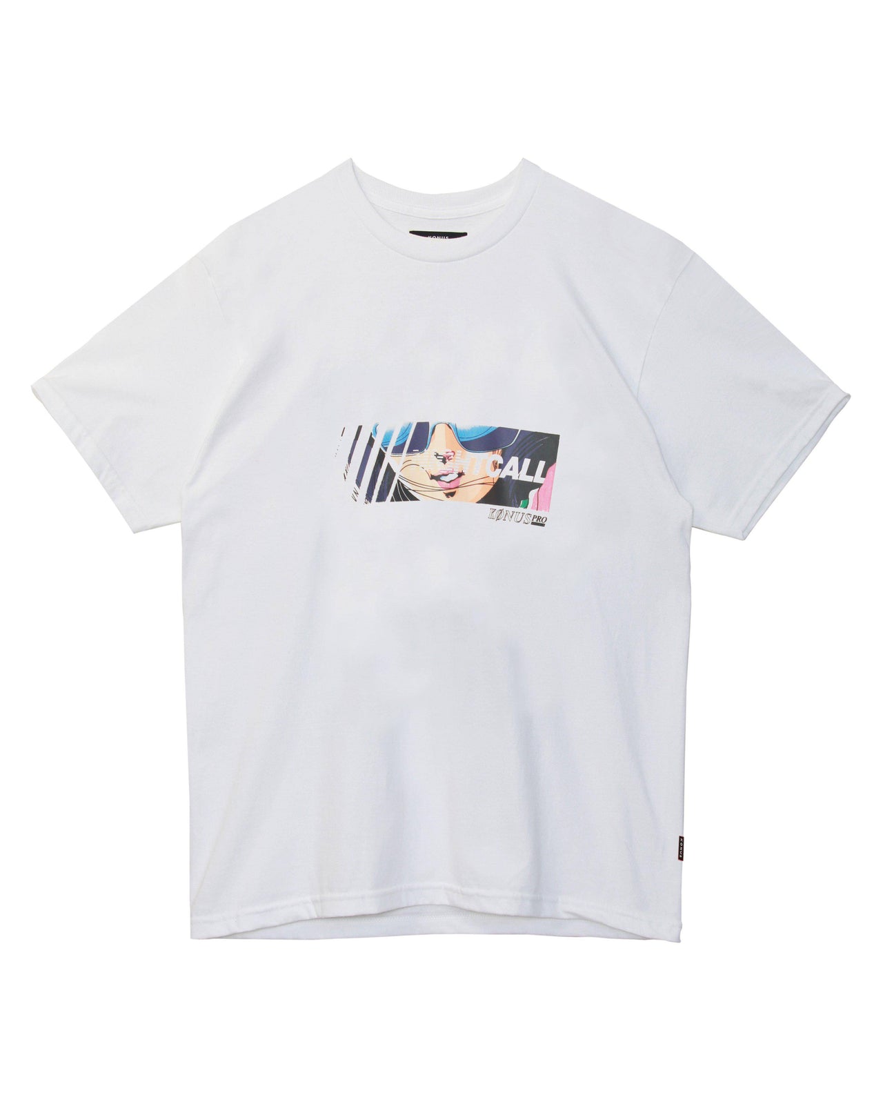 Konus Men's Anime Graphic Tee In White