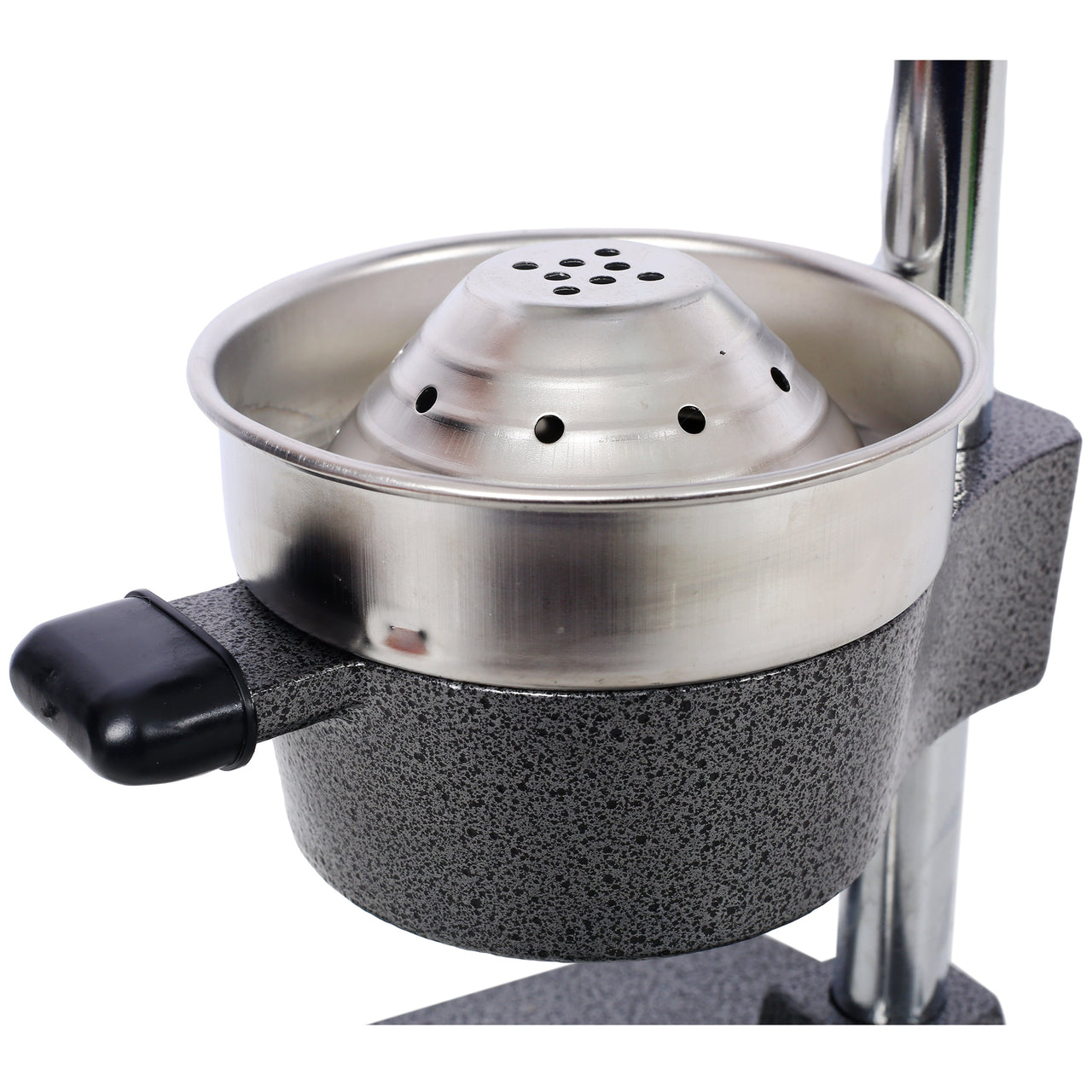 Cast Iron Citrus Juicer, Extra-Large Commercial Grade Manual Hand Press , Heavy Duty Countertop Squeezer for Fresh Orange Juice ,grey color