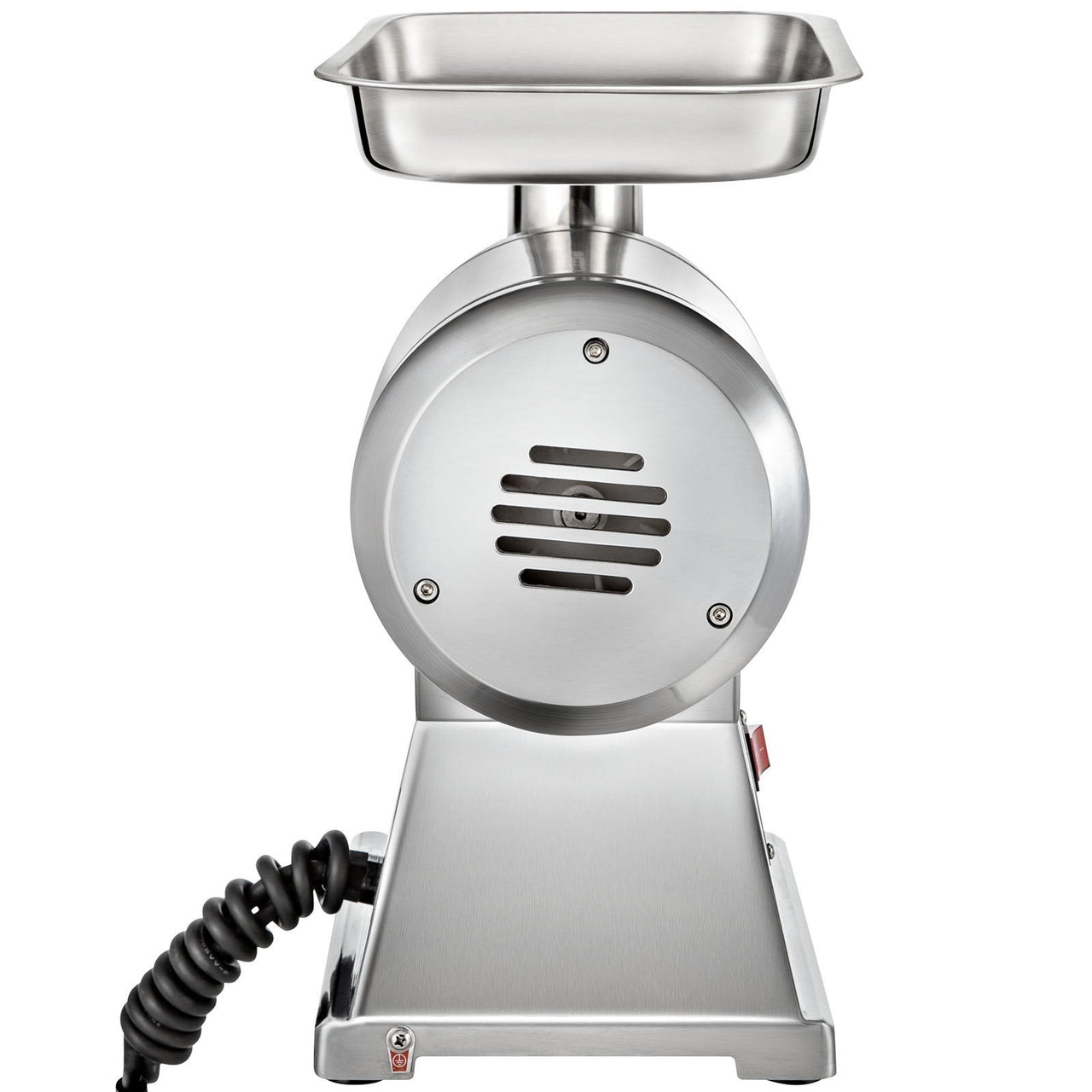 Commercial Meat Grinder,550LB/h 1100W Electric Meat Grinder, 220 RPM Heavy Duty Stainless Steel Industrial Meat Mincer w/2 Blades, Grinding Plates & Stuffing Tubes