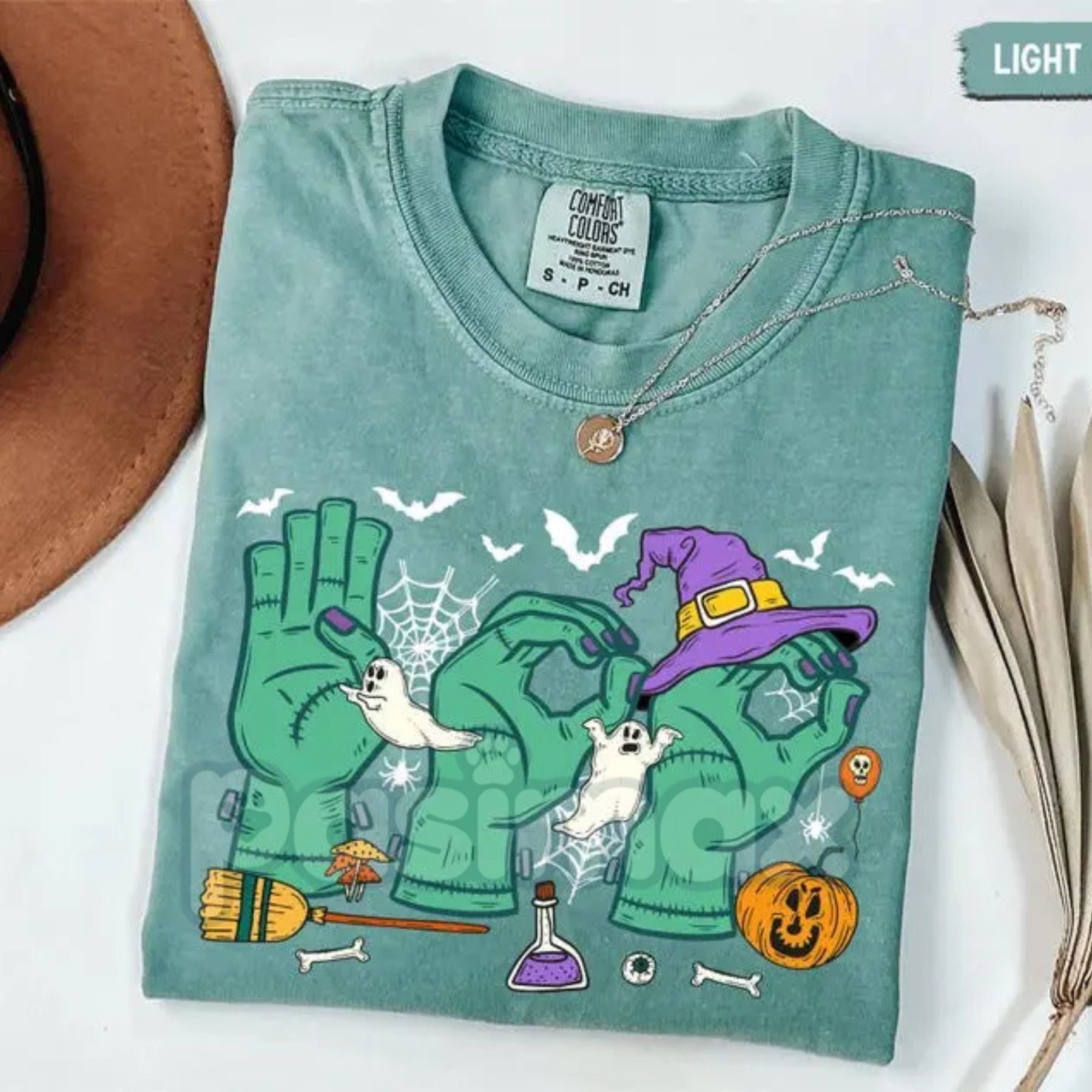 Comfort Colors® 'Boo In ASL' SPED Teacher Halloween T-Shirt – Autism Teacher Shirt, Special Education Graphic Tees, Teacher Gift