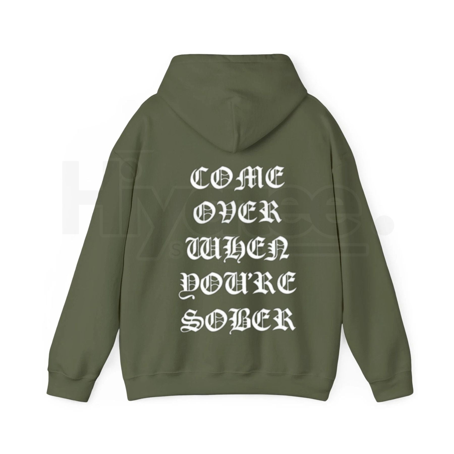 Black Lil Peep 'Come Over When You're Sober' Hoodie – Emo Rap Graphic Pullover, Oversized Vintage Hip-Hop Style Top