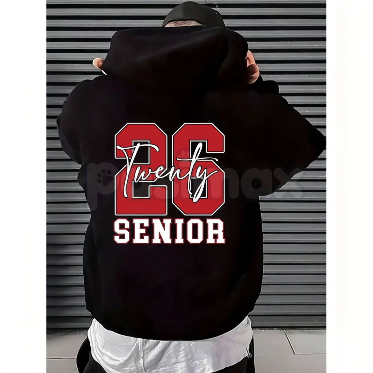 Twenty 26 Senior Hoodie – Class of 2026 Graduation Sweatshirt & T-Shirt, Senior Year Game Day Fit