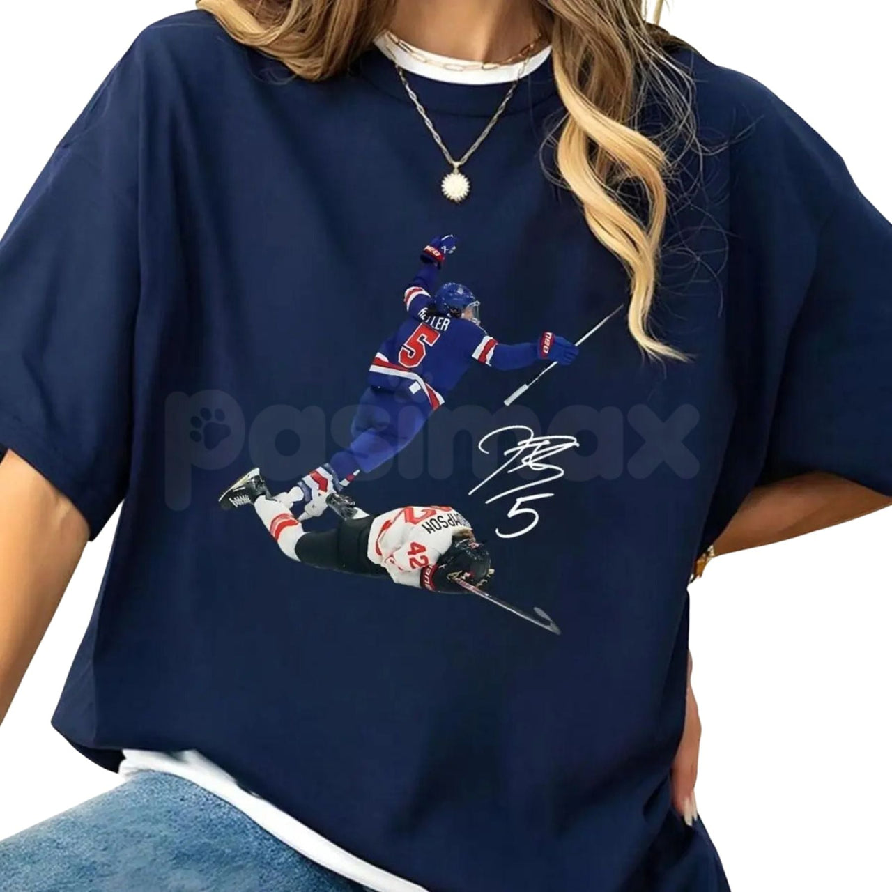 Megan Keller & Hilary Knight Vintage Hockey T-Shirt - USA Women's Hockey Legend Graphic Tee, Retro 90s Style Sports Apparel, Premium Heavyweight Unisex 100% Cotton Top, Olympic Hockey Fan Shirt, Hilary Knight & Megan Keller Souvenir Tee