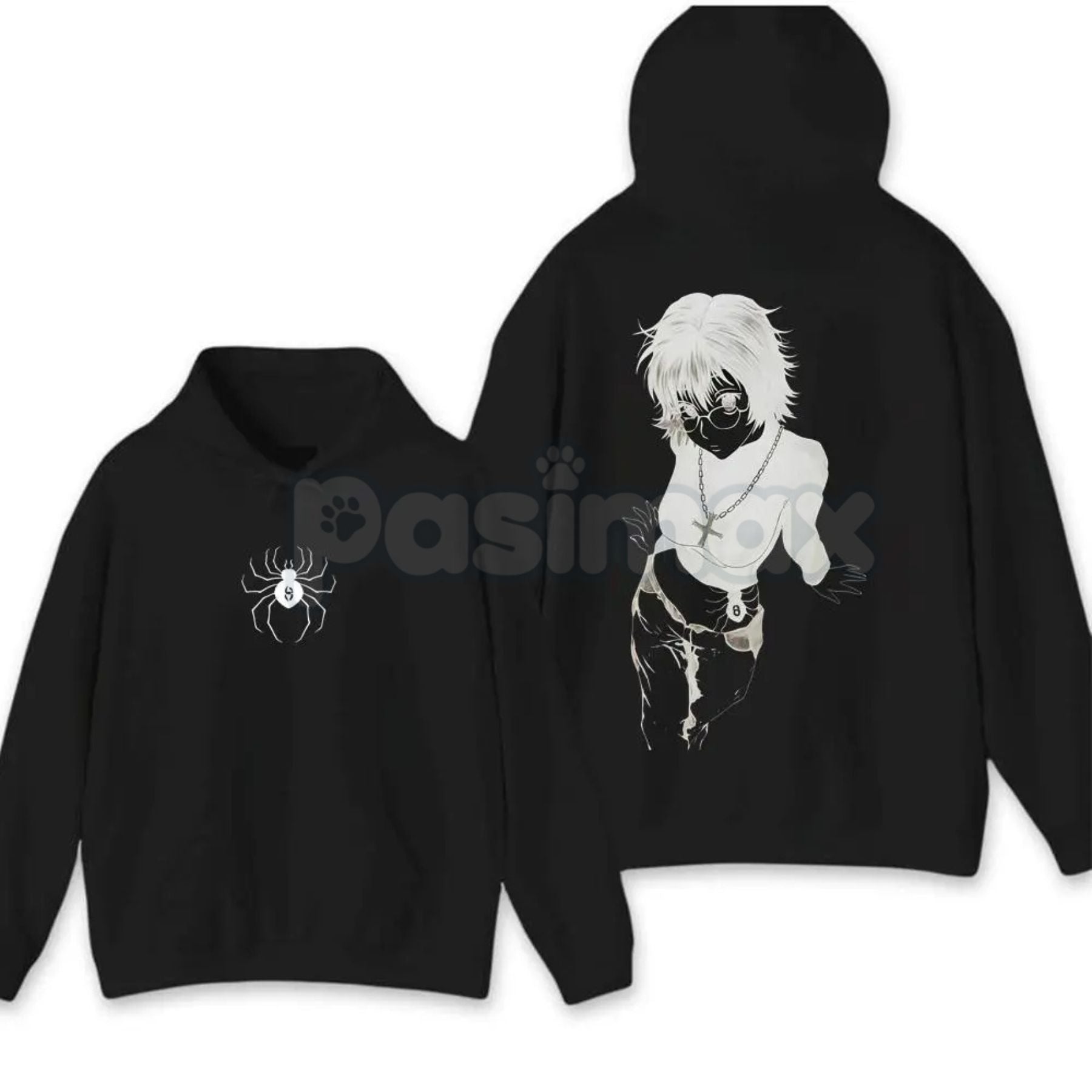 Shizuku #8 Phantom Troupe Graphic Tee – Hunter x Hunter Streetwear Hoodie & Double-Sided Vintage Sweatshirt
