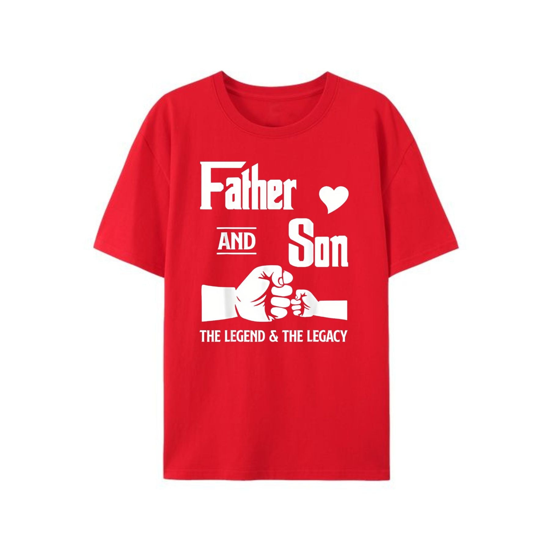 Father and Son Matching T-Shirts - 