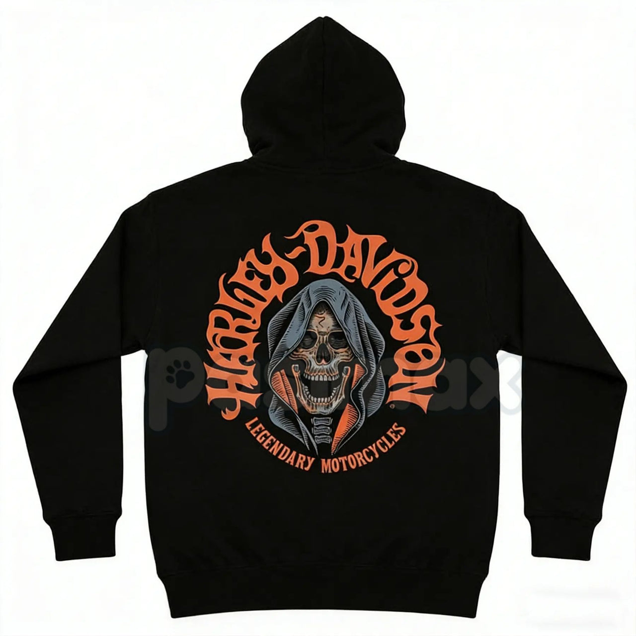 Legacy Road HD Motorcycles Hoodie – Vintage Biker Graphic Pullover, American Classic Motorcycle Streetwear, Unisex