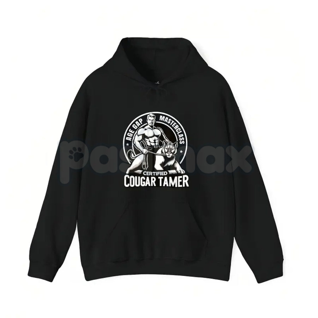 Certified Cougar Tamer Shirt – Funny Inappropriate Humor Hoodie & Sarcastic Gag Gift Sweatshirt