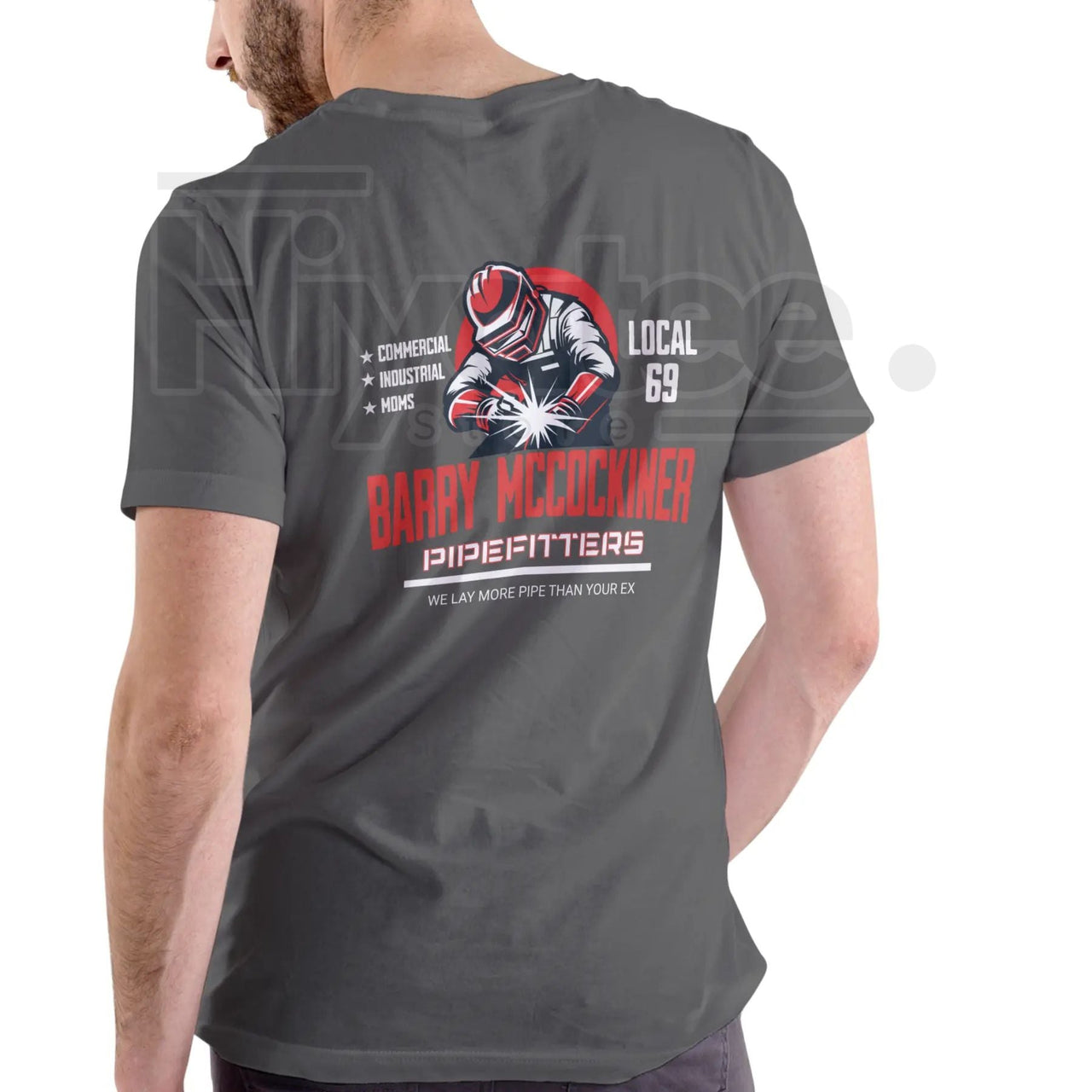 BARRY MCCOCKINER PIPEFITTERS LOCAL 69 Funny T Shirt – Unisex Cotton Humor Tee