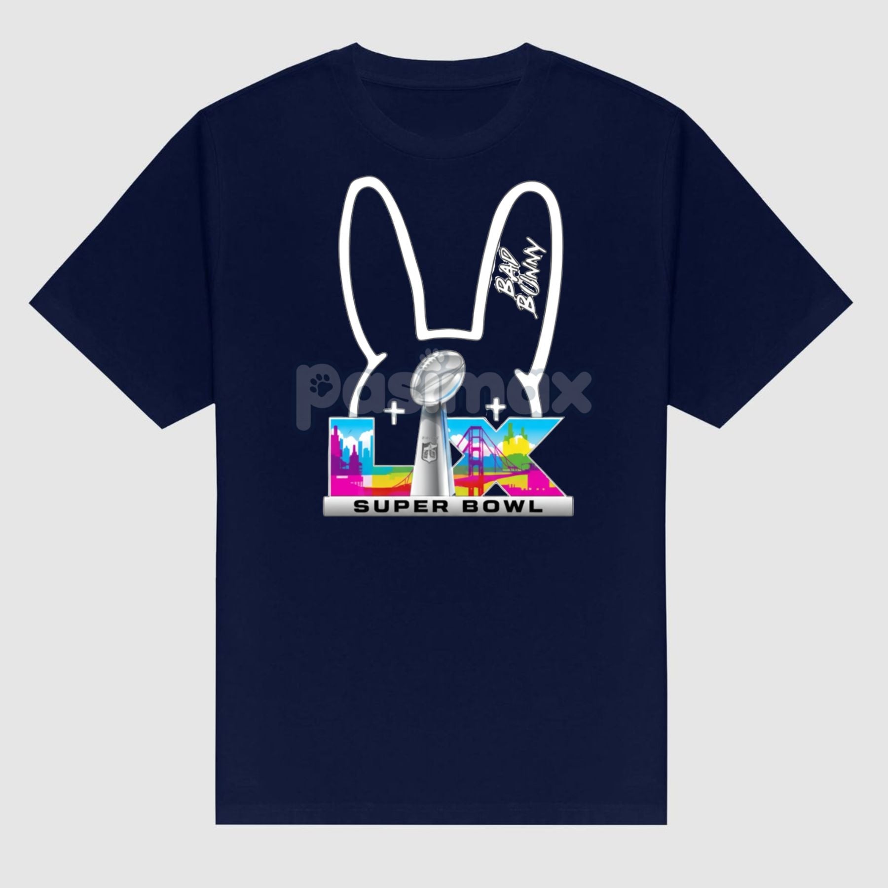 Bunny Ears Graphic T-Shirt - Playful Urban Streetwear Tee, Unisex Fashion Top