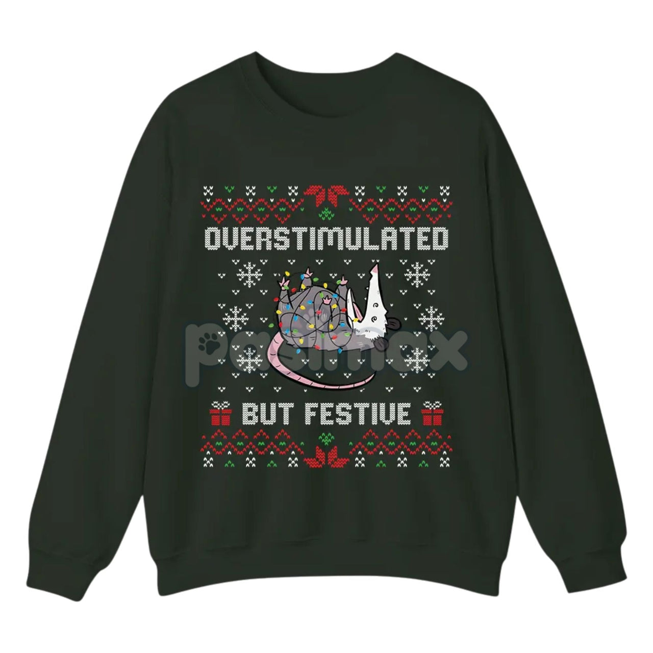 Funny Opossum Christmas Sweatshirt – 