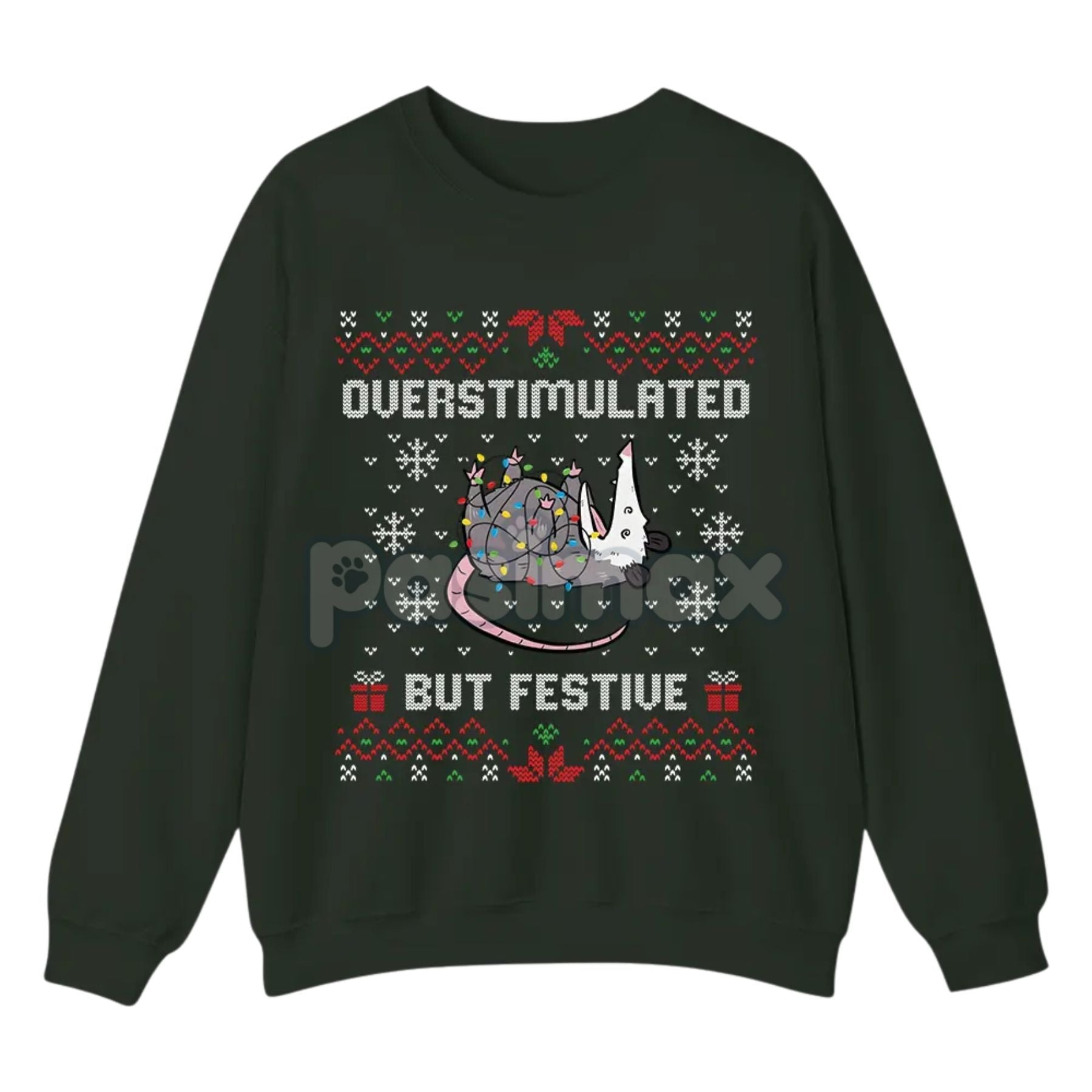 Funny Opossum Christmas Sweatshirt – 