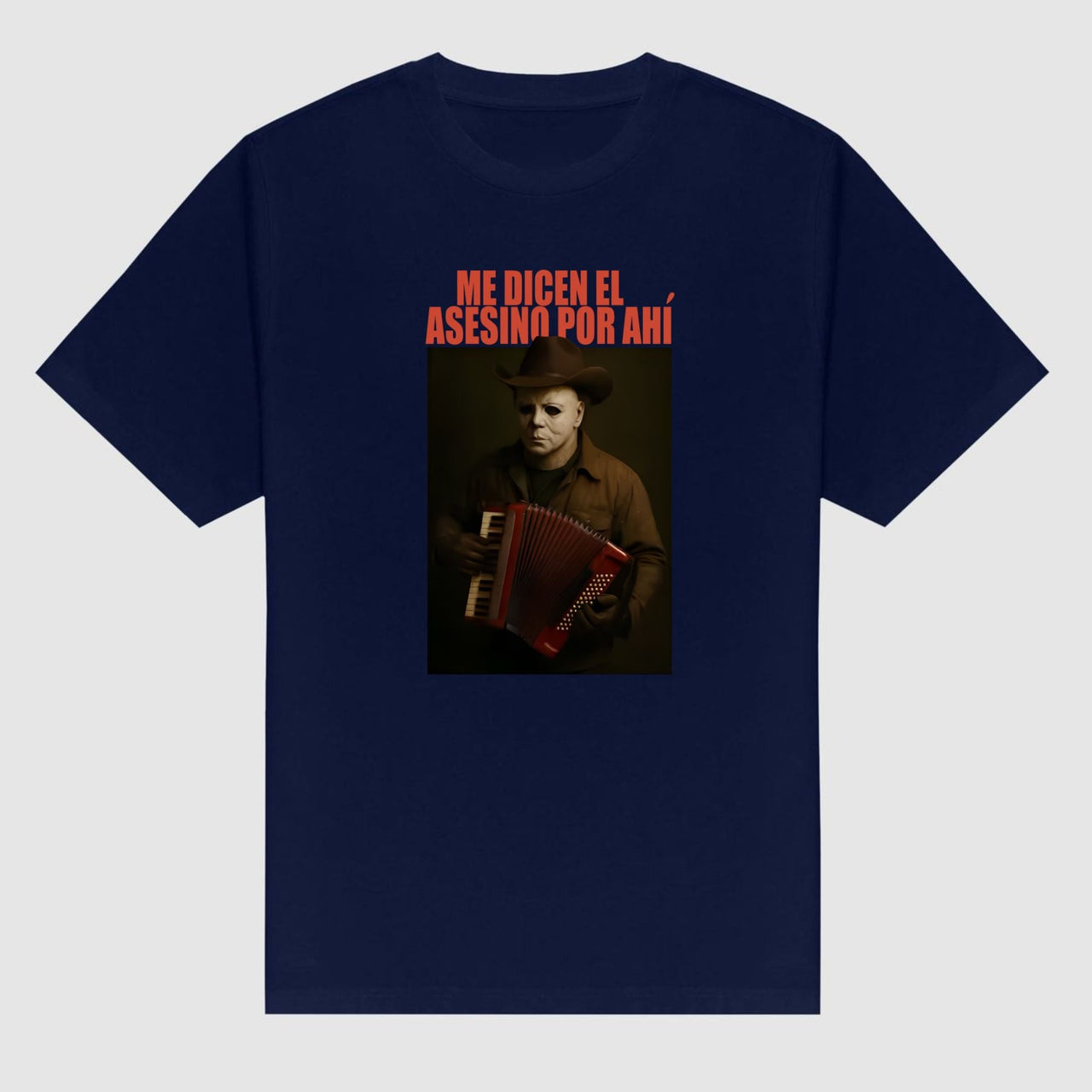 Miguel do Acordeon T-Shirt - Forró & Brazilian Music Fan Tee, Accordion Graphic