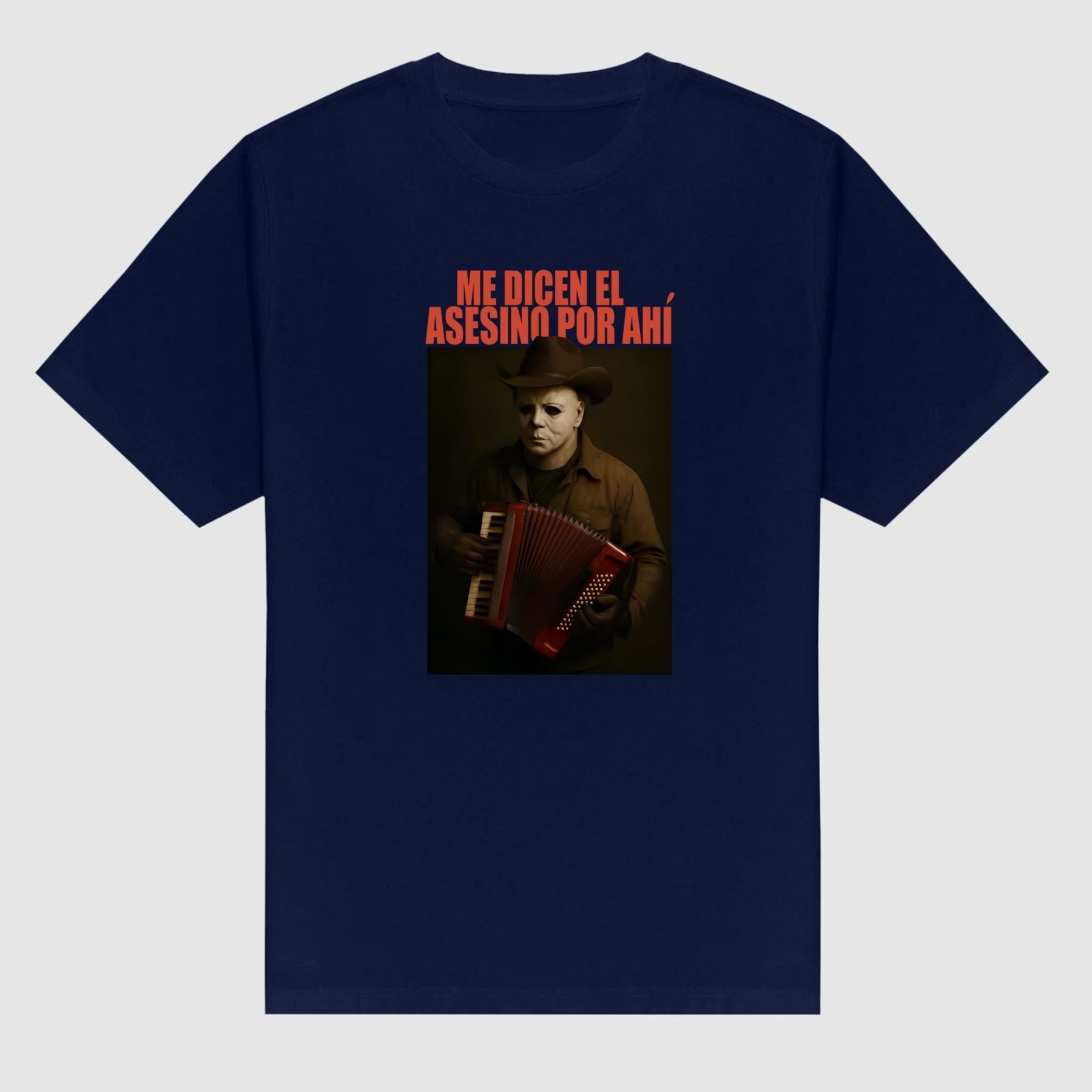 Miguel do Acordeon T-Shirt - Forró & Brazilian Music Fan Tee, Accordion Graphic